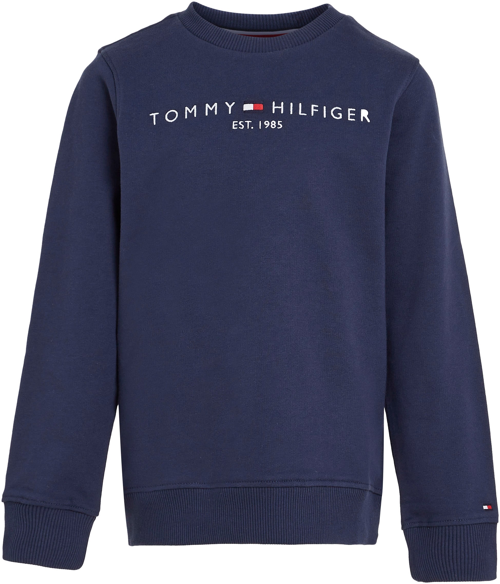 Online-Shop SWEATSHIRT«, Mädchen Sweatshirt Junior im Tommy Hilfiger und Kinder Jungen »ESSENTIAL bestellen MiniMe,für Kids