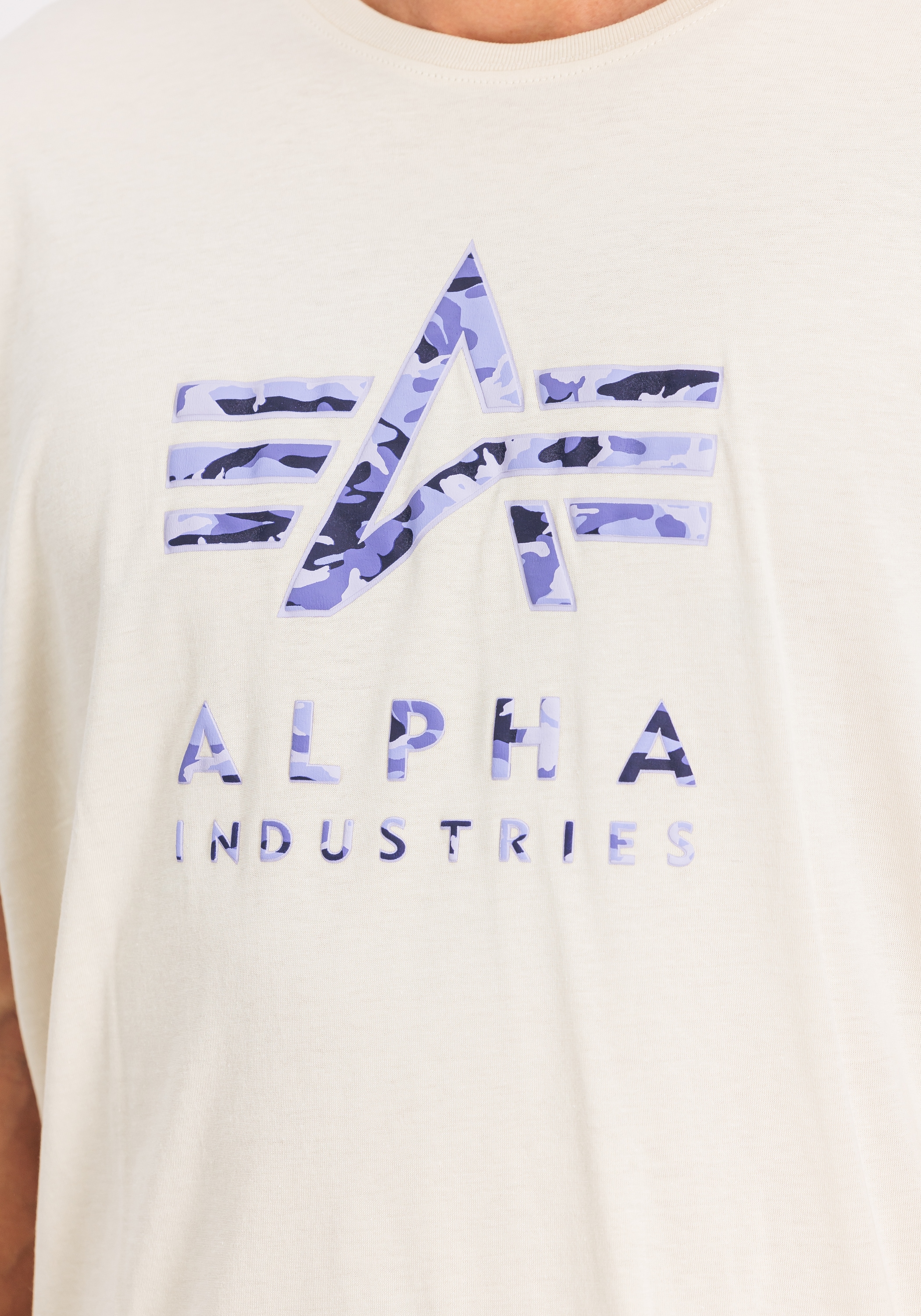 Alpha Industries T-Shirt »Alpha Industries Men - T-Shirts Camo Puff Print T«