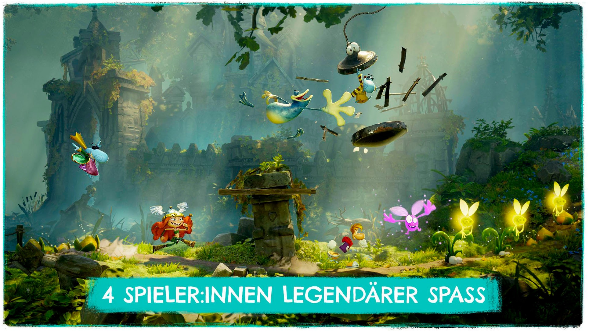 Nintendo Switch 2 Konsolen-Set »Switch 2 + Rayman Legends Retold – Launch Edition (Softwarekarte)« 256 GB