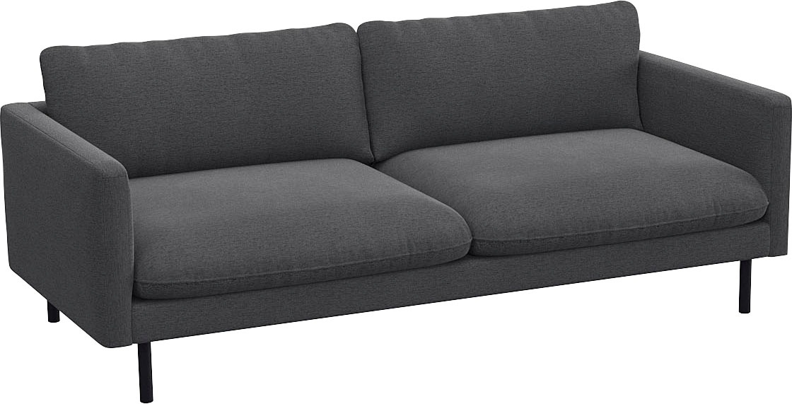 FLEXLUX 3,5-Sitzer »Bolzano, Megasofa, aktuelles Design,«, sehr bequem durch Kaltschaum, im Sitz, lose Sitz -& Rückenkissen