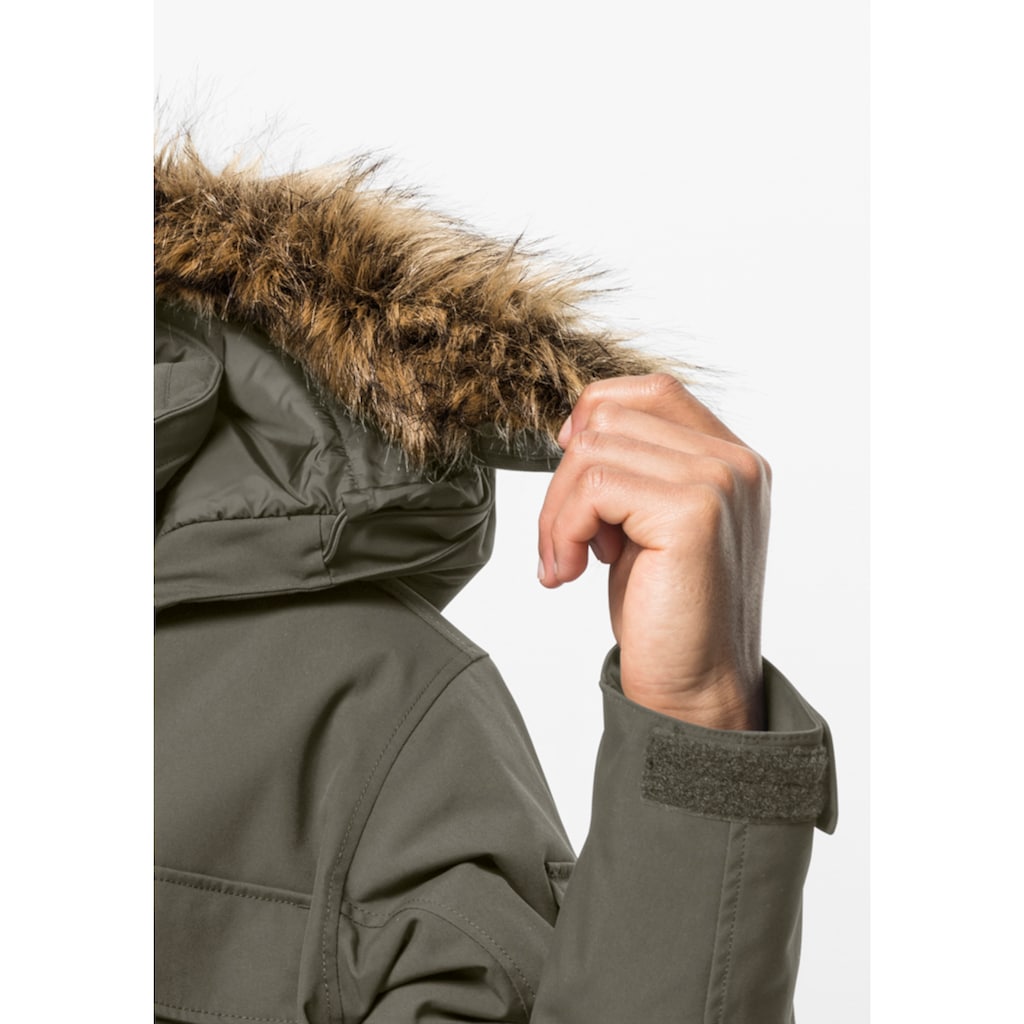 Jack Wolfskin Parka »GLACIER CANYON PARKA«, mit Kapuze