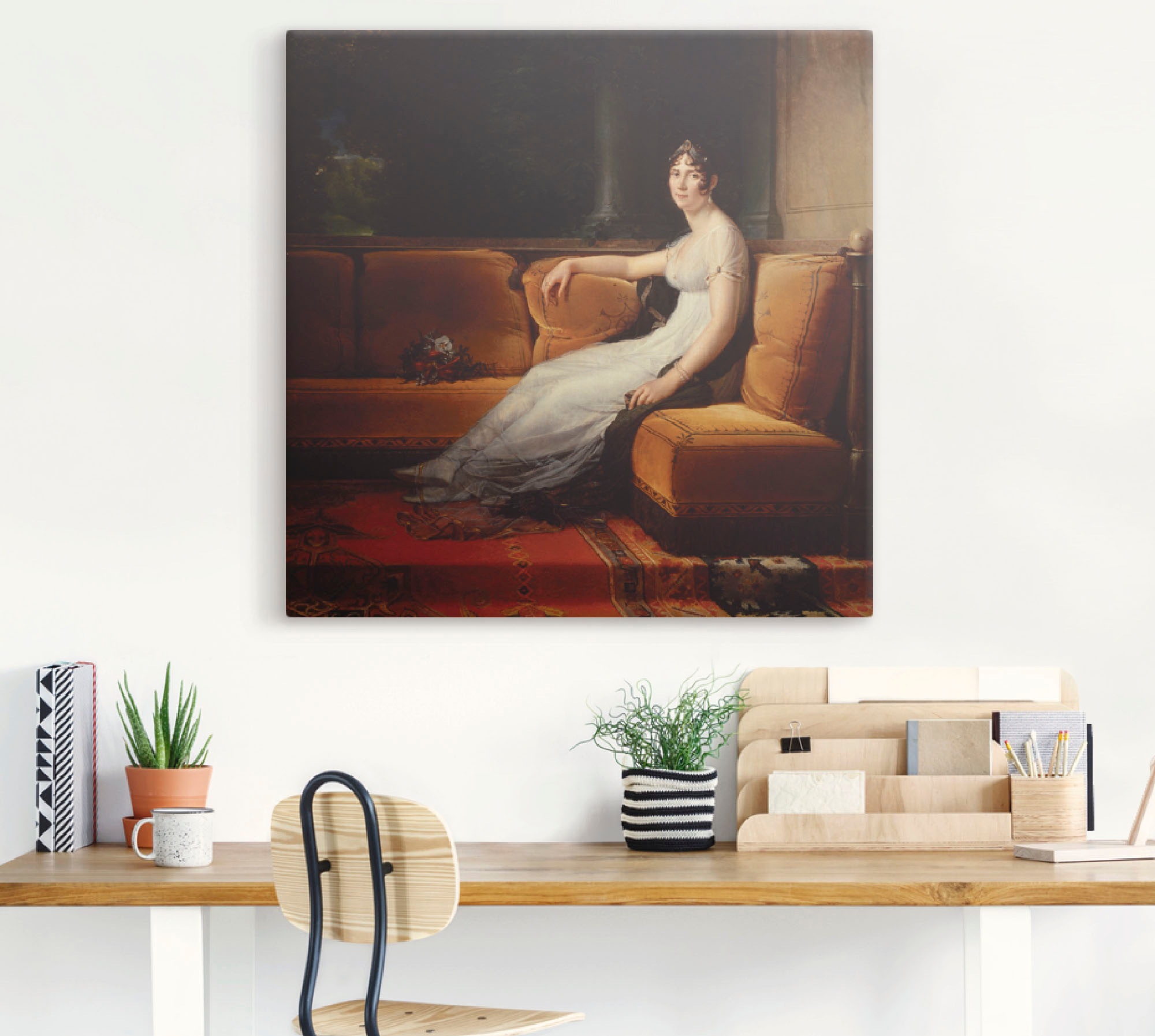 Artland Wandbild »Josephine, Gemahlin Napoleon Bonapartes«, Frau, (1 St.), als Alubild, Leinwandbild, Wandaufkleber oder Poster in versch. Größen