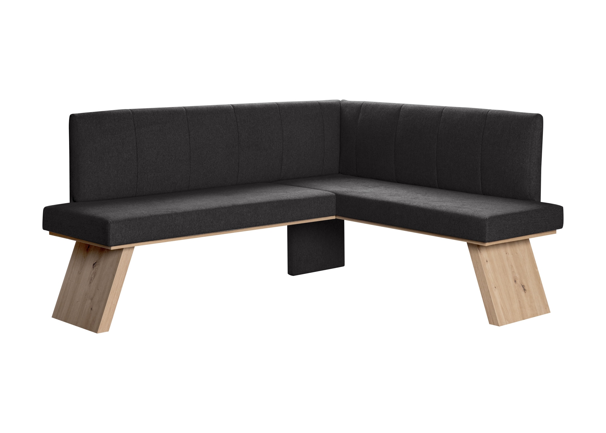 Home affaire Eckbankgruppe »Nina«, (Set, 4 tlg., 4er), Sitzgruppe Esszimmer Stühle Tisch und Bank bequem gepolstert