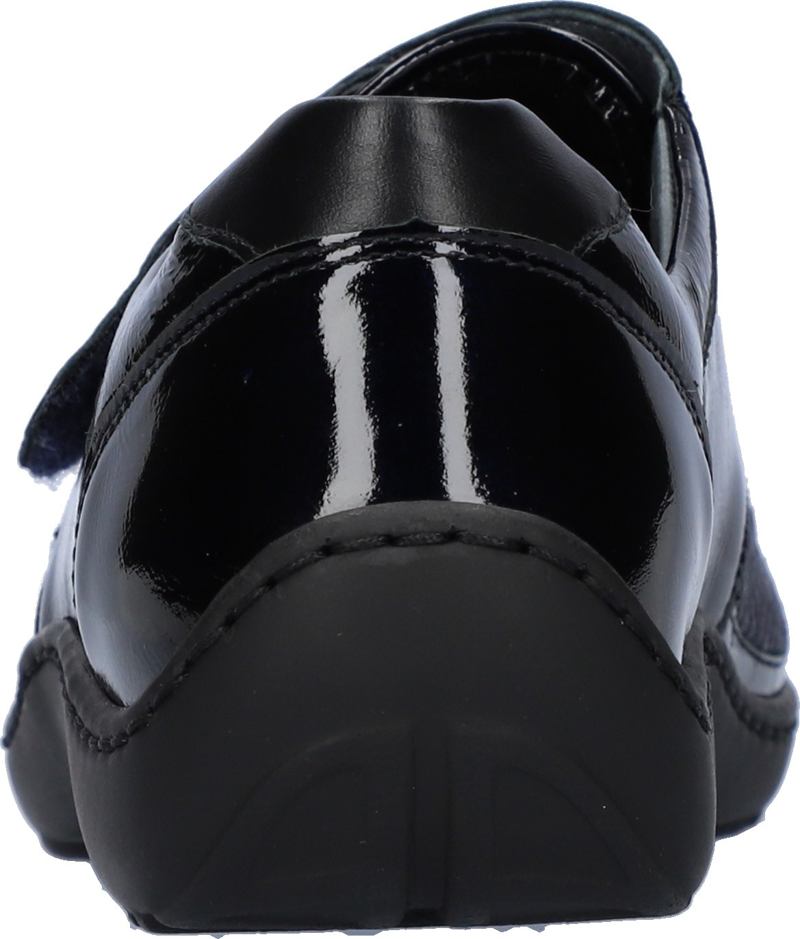Waldläufer Klettschuh »HENNI-Soft«, Bequemschuh, Komfortschuh in Lack-Optik, Weite H = sehr weit