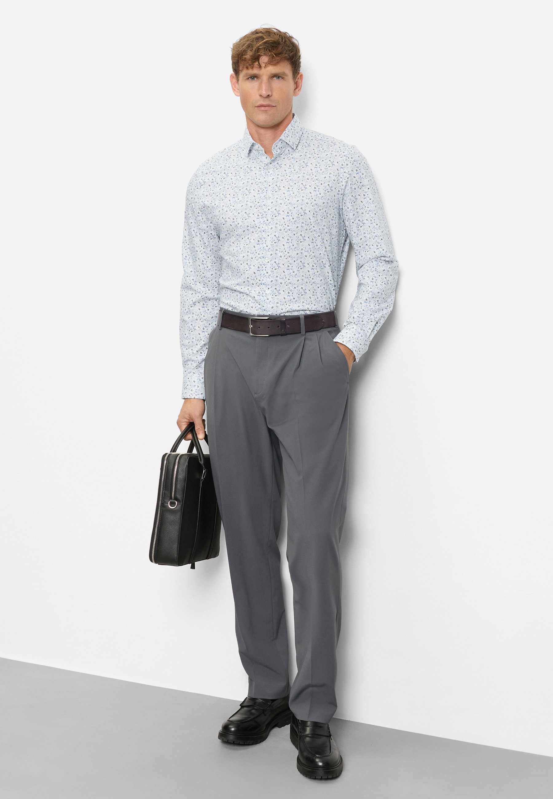 OLYMP Businesshemd »OLYMP Level Five 24/Seven, body fit, Modern Kent«