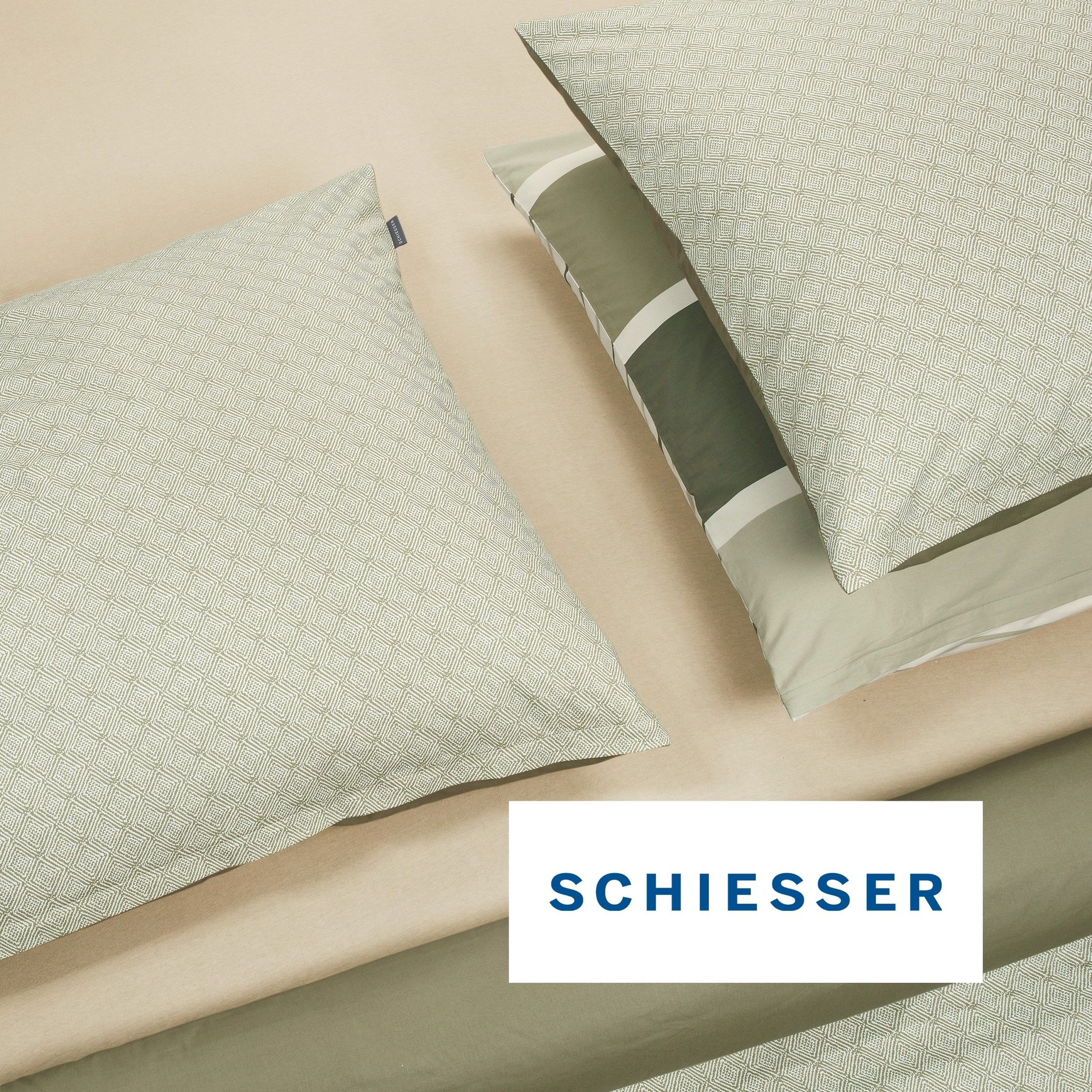 Schiesser Wendebettwäsche »Brody aus weicher Baumwolle mit klassichen Streifen« 2 Stk. OEKO-TEX® MADE IN GREEN