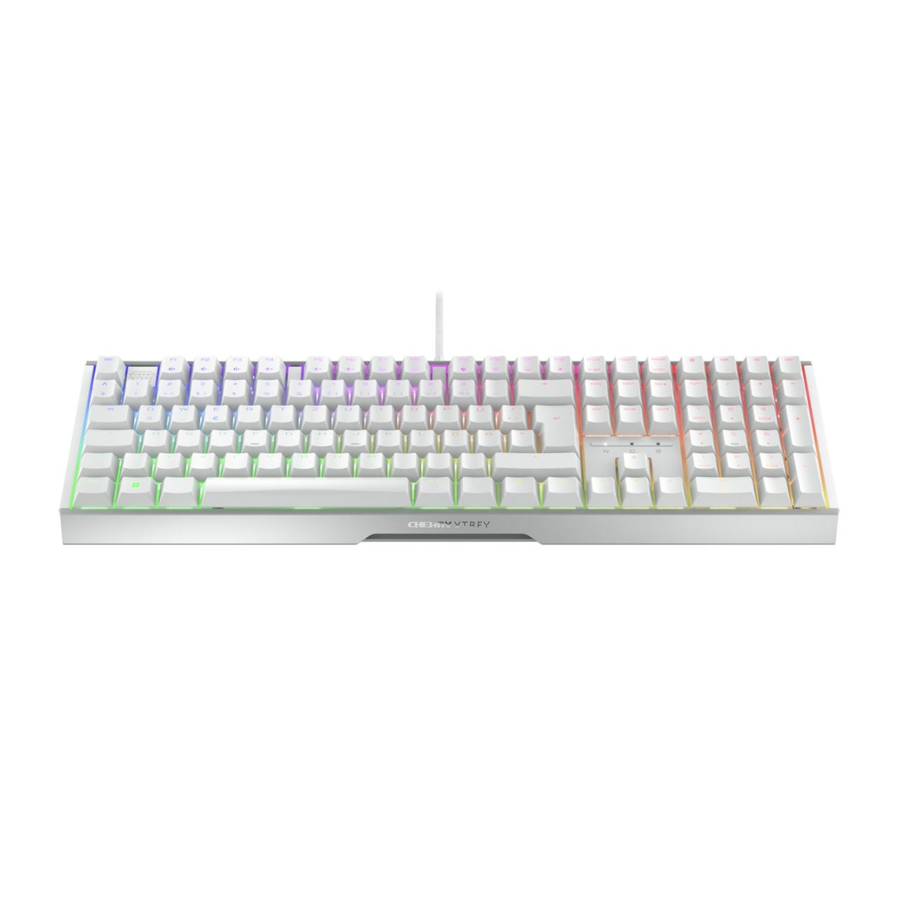 Cherry Xtrfy Gaming-Tastatur »MX 3.1 RGB WHITE / DE«, (ergonomische Form), günstig online kaufen