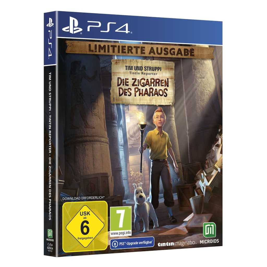astrogon Spielesoftware »Tim und Struppi - Die Zigarren des Pharaos«, PlayStation 4