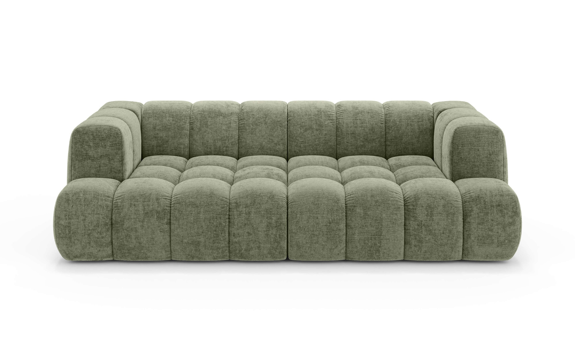 homsy by Ana Johnson Big-Sofa »XL BOUBELLE Design-Sofa extra tief, Bubble-Optik, Breite 246 cm« 4-Sitzer mit Wellenunterfederung, XL Sitztiefe 100 cm