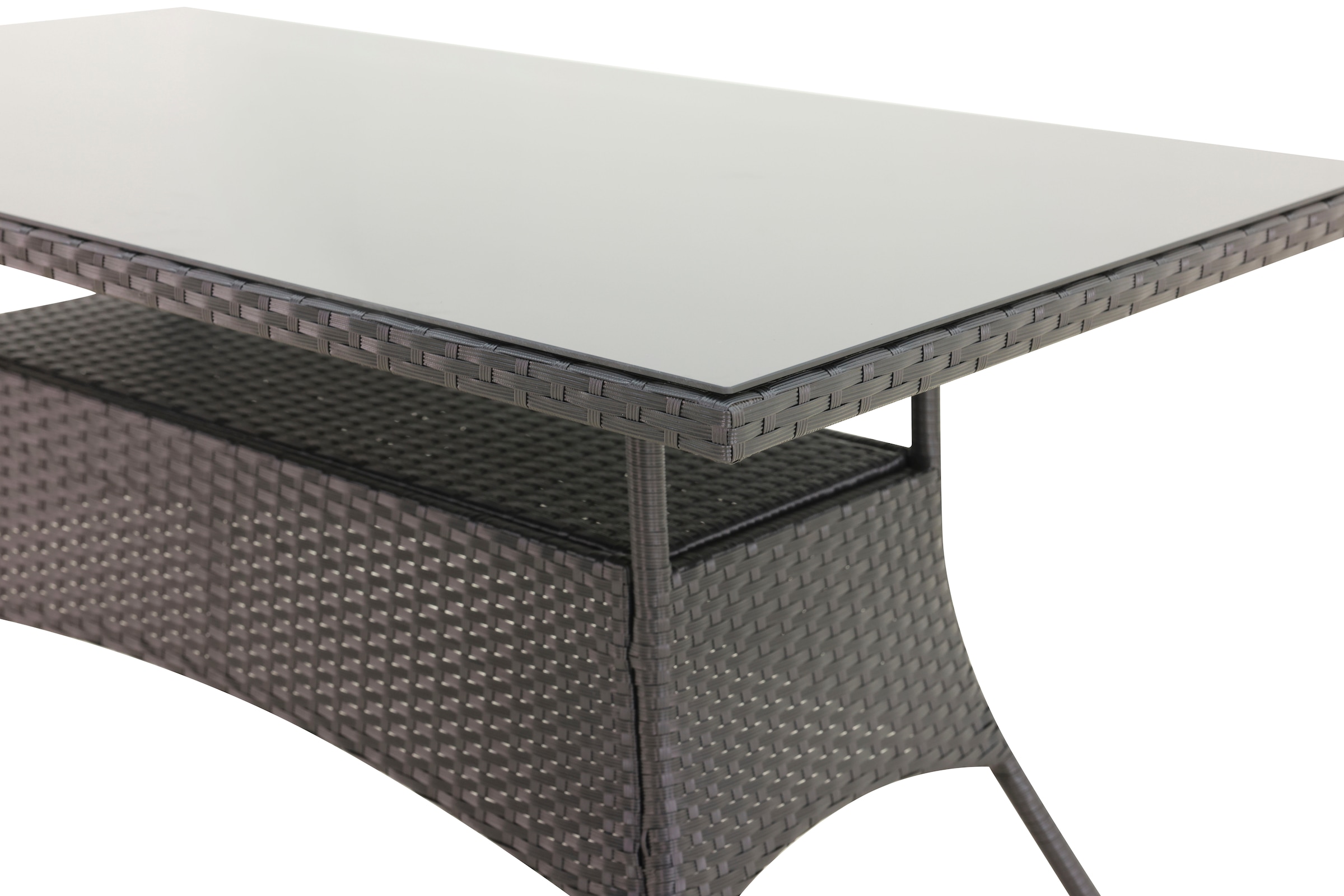 KONIFERA »Mailand« Set, 6x Sessel, 6x Sitzauflagen, 6x Rückenauflagen, 1x Tisch, 19 tlg. tlg. 6 Sessel, 6 Sitz,- und 6 Rückenkissen, 1 Tisch, 1 Gratis Schutzhülle