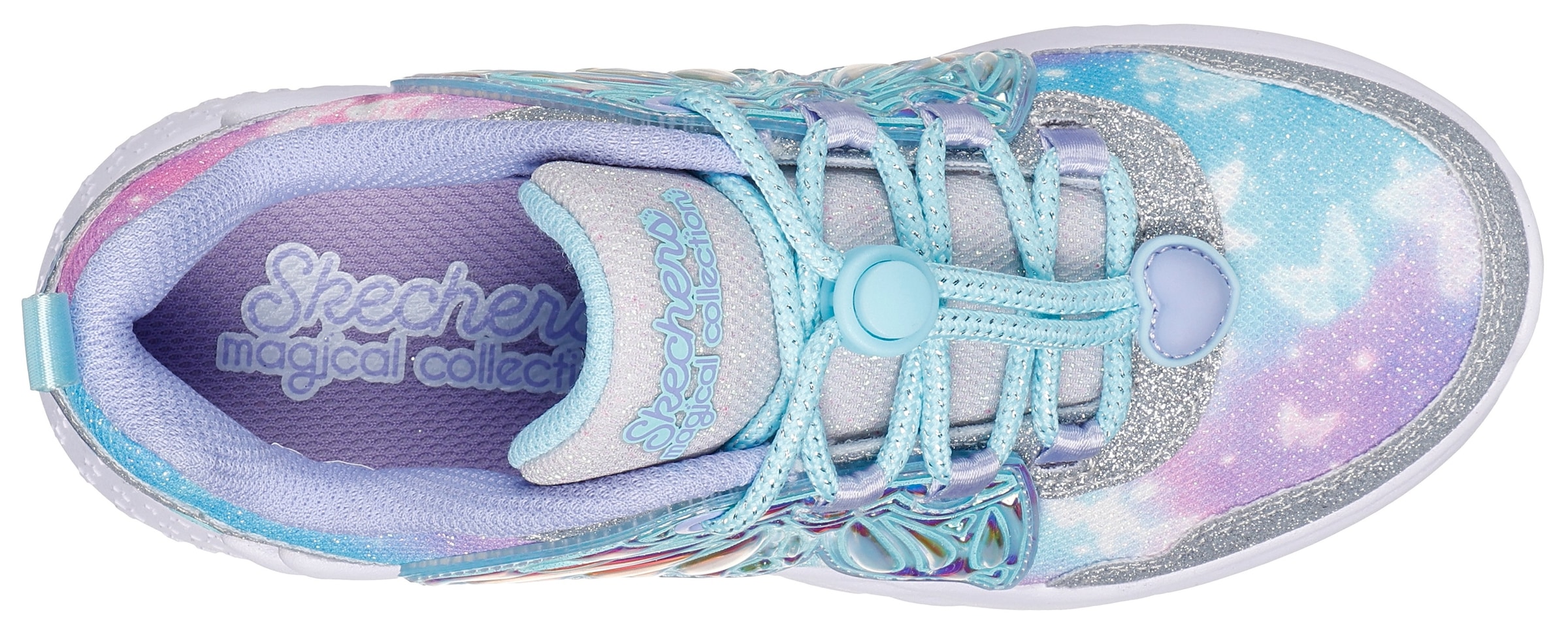 Skechers Kids Sneaker »DREAM RACER«, Schlupfschuh, Slip-On Sneaker mit buntem Motiv