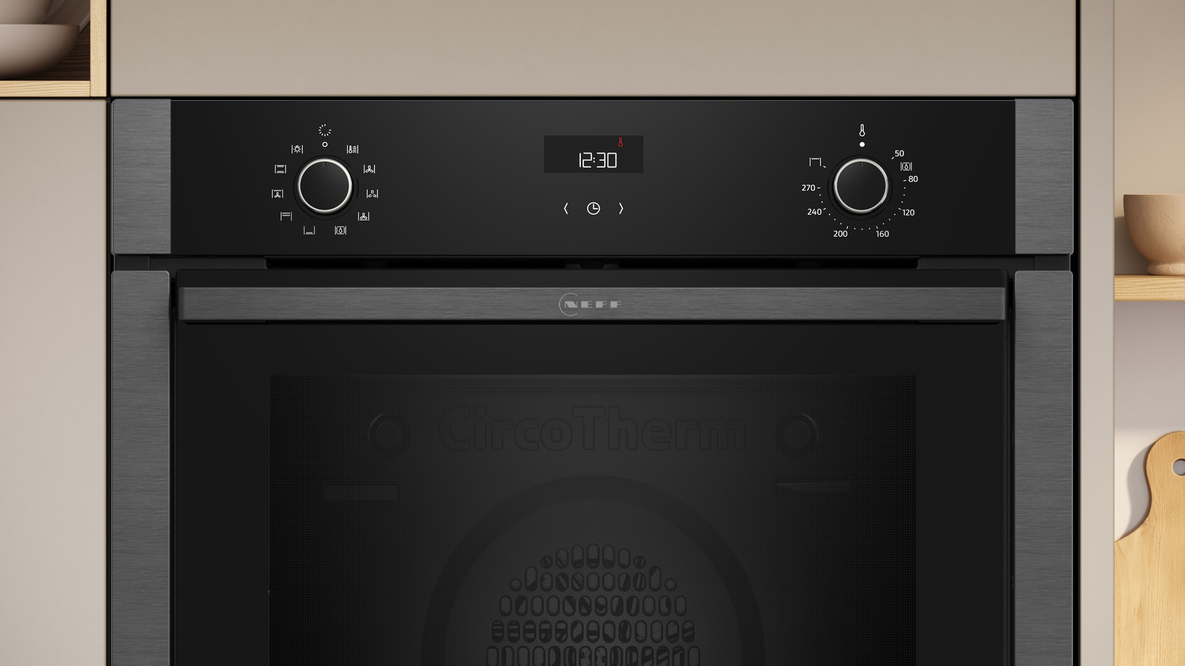 NEFF Einbaubackofen N 50 »B3ACE2AG3«, mit Teleskopauszug nachrüstbar, EasyClean®