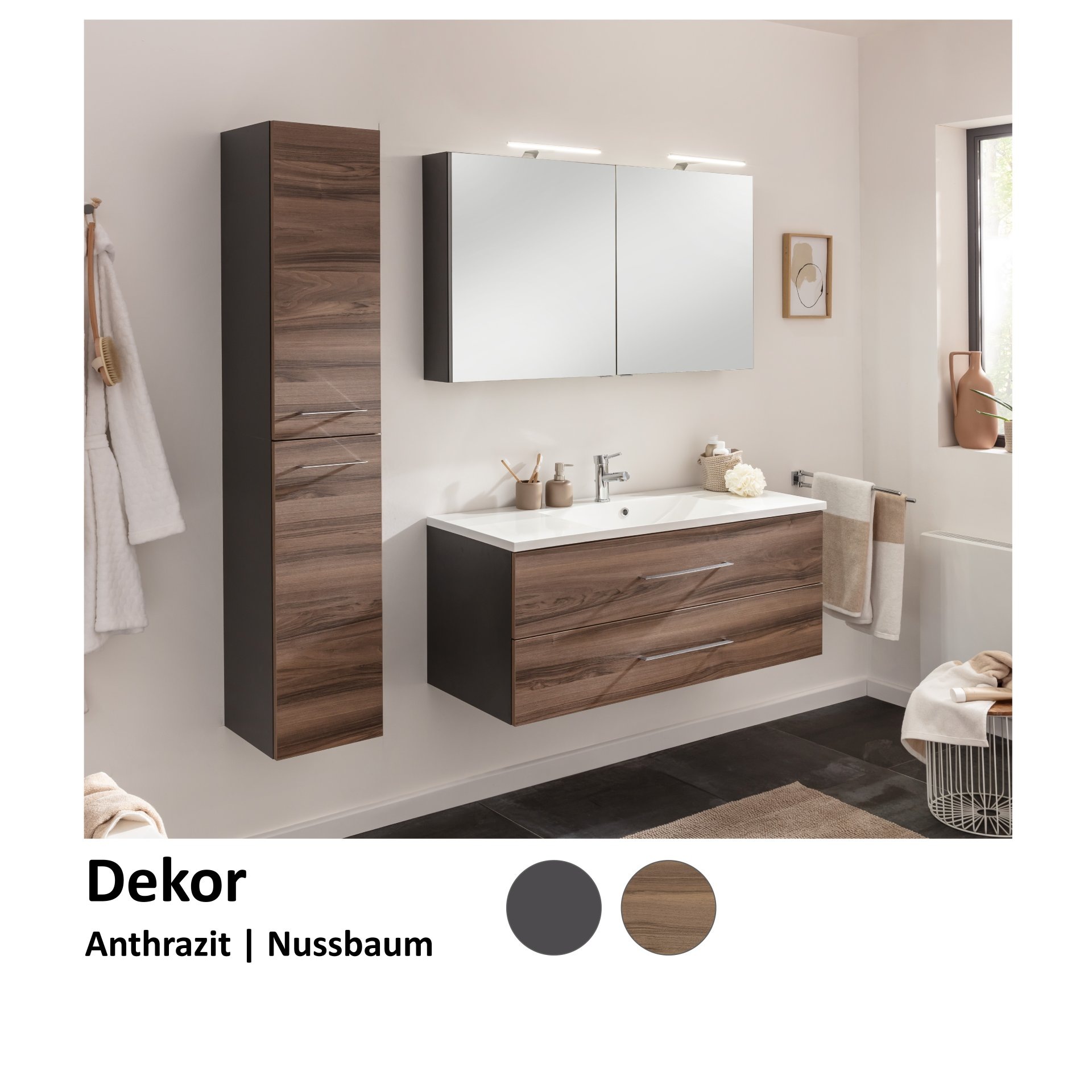 FACKELMANN Badmöbel-Set, (3 St.)