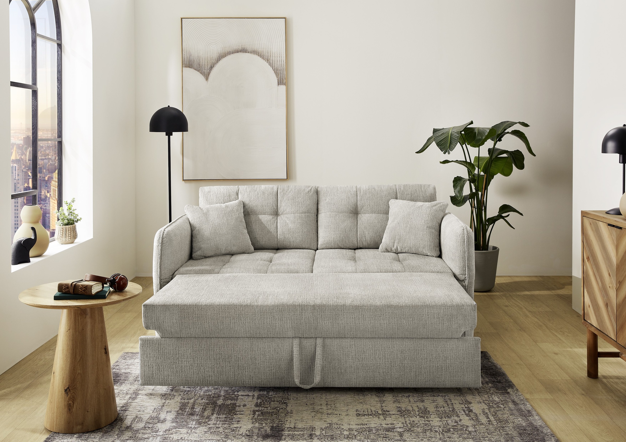 Jockenhöfer Gruppe Schlafsofa "Leon, mit Schlaf- und Relaxfunktion" 3 Breit günstig online kaufen