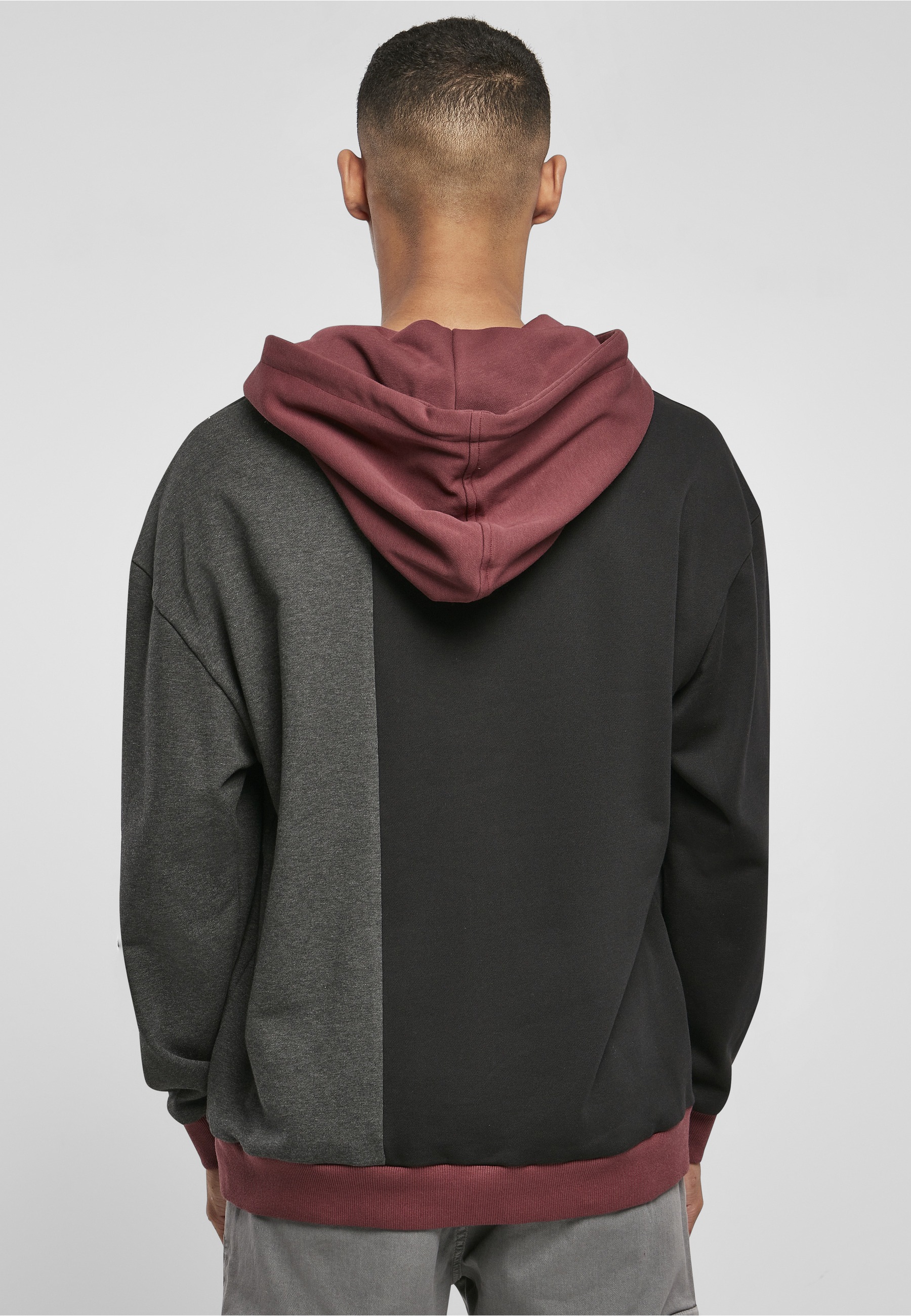 URBAN CLASSICS Kapuzenpullover »Urban Classics Herren Oversized Color Block Hoody« 1 Stk.