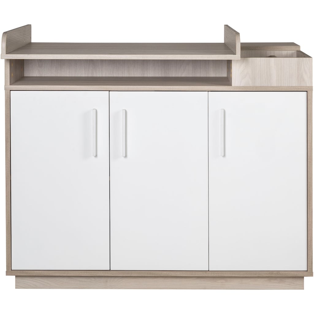 roba® Babyzimmer-Komplettset »Olaf«, (Set, 3 St., Kinderbett, Wickelkommode, Kleiderschrank), mit Kinderbett, Schrank und Wickelkommode