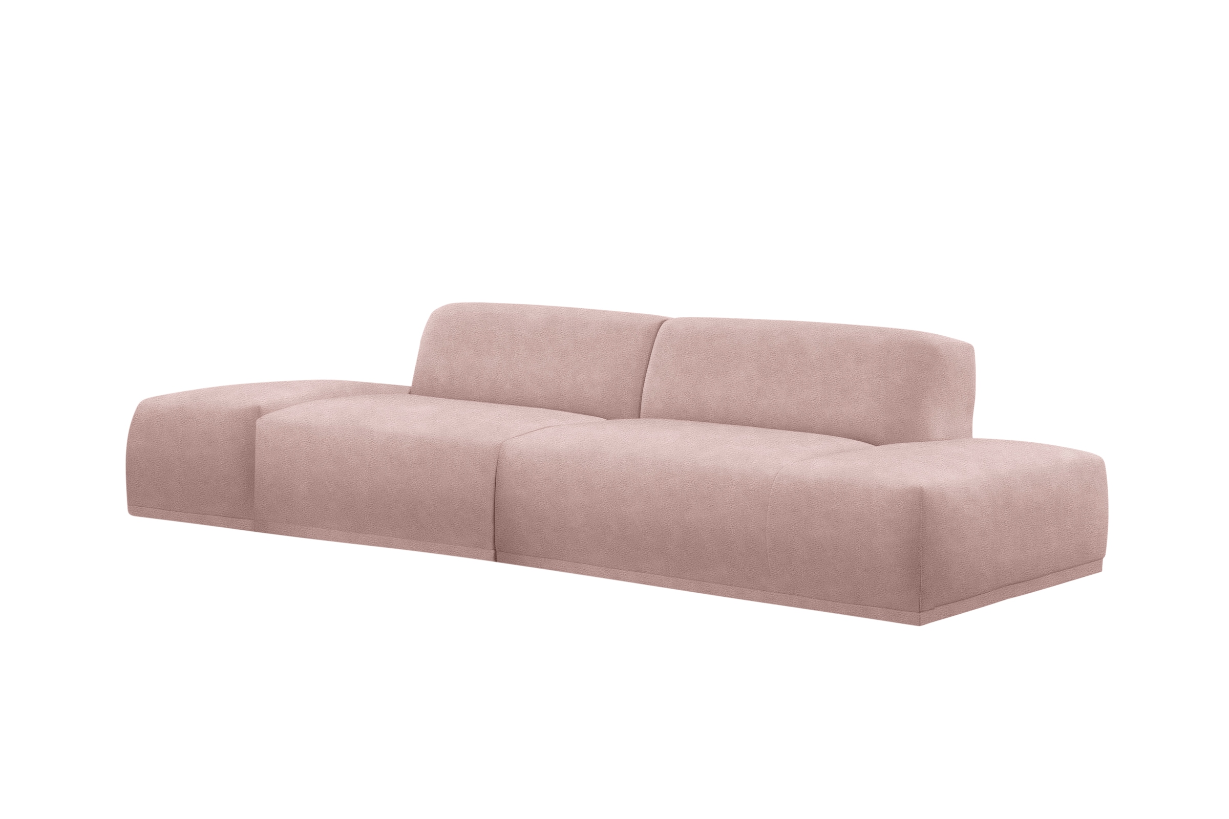 TRENDMANUFAKTUR Big-Sofa »Braga«, in moderner Optik, mit hochwertigem Kaltschaum