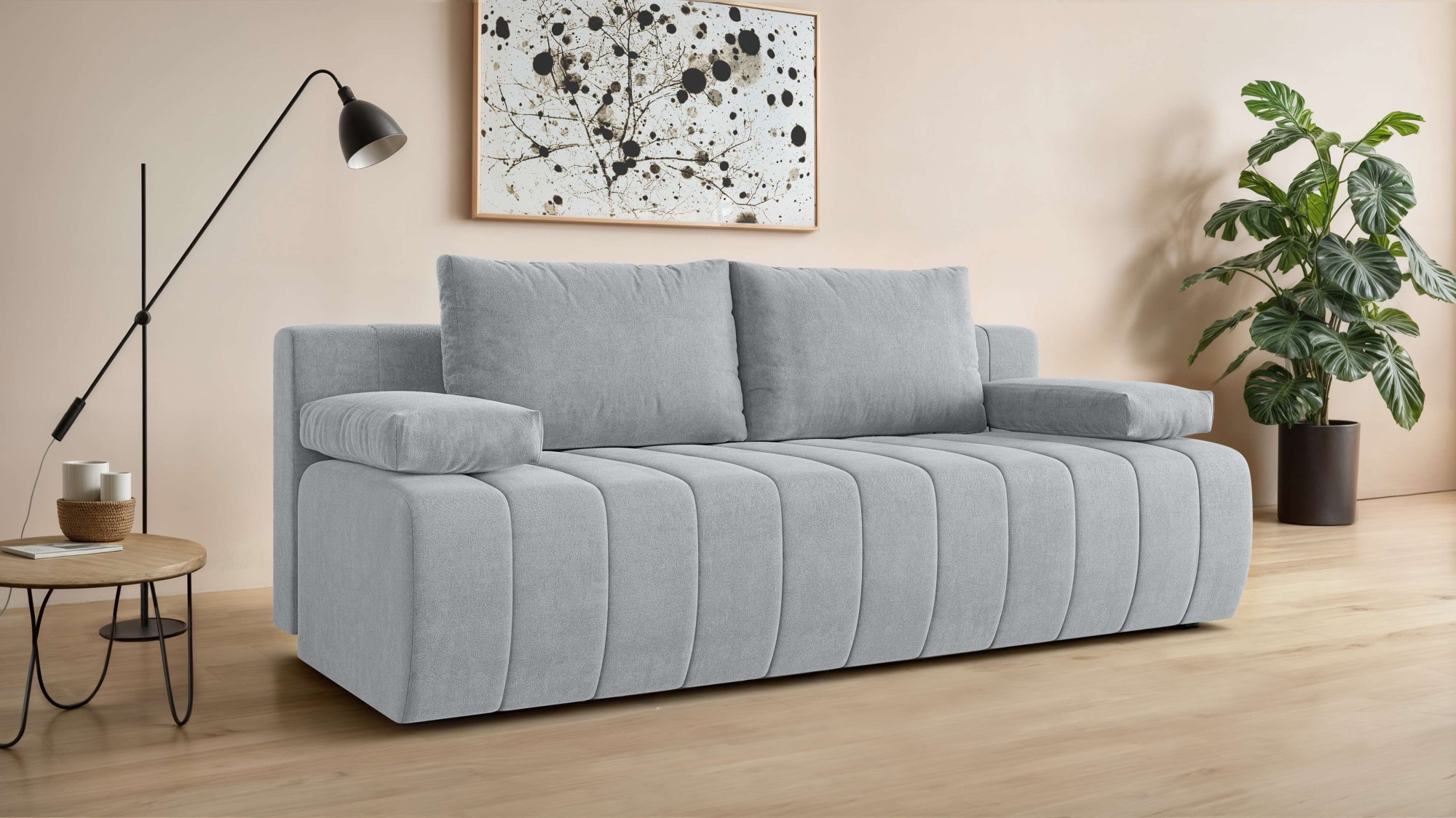 Home affaire 3-Sitzer »LOVENDY Schlafsofa mit Bettkasten, Breite 195cm, Lie günstig online kaufen