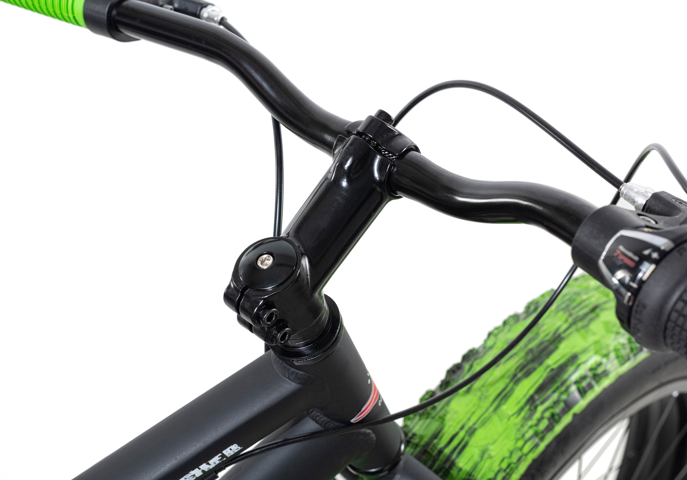 KS Cycling Fatbike »Crusher«, 7 Gang, Shimano, Tourney Schaltwerk, Kettenschaltung, für Herren, Kettenschaltung