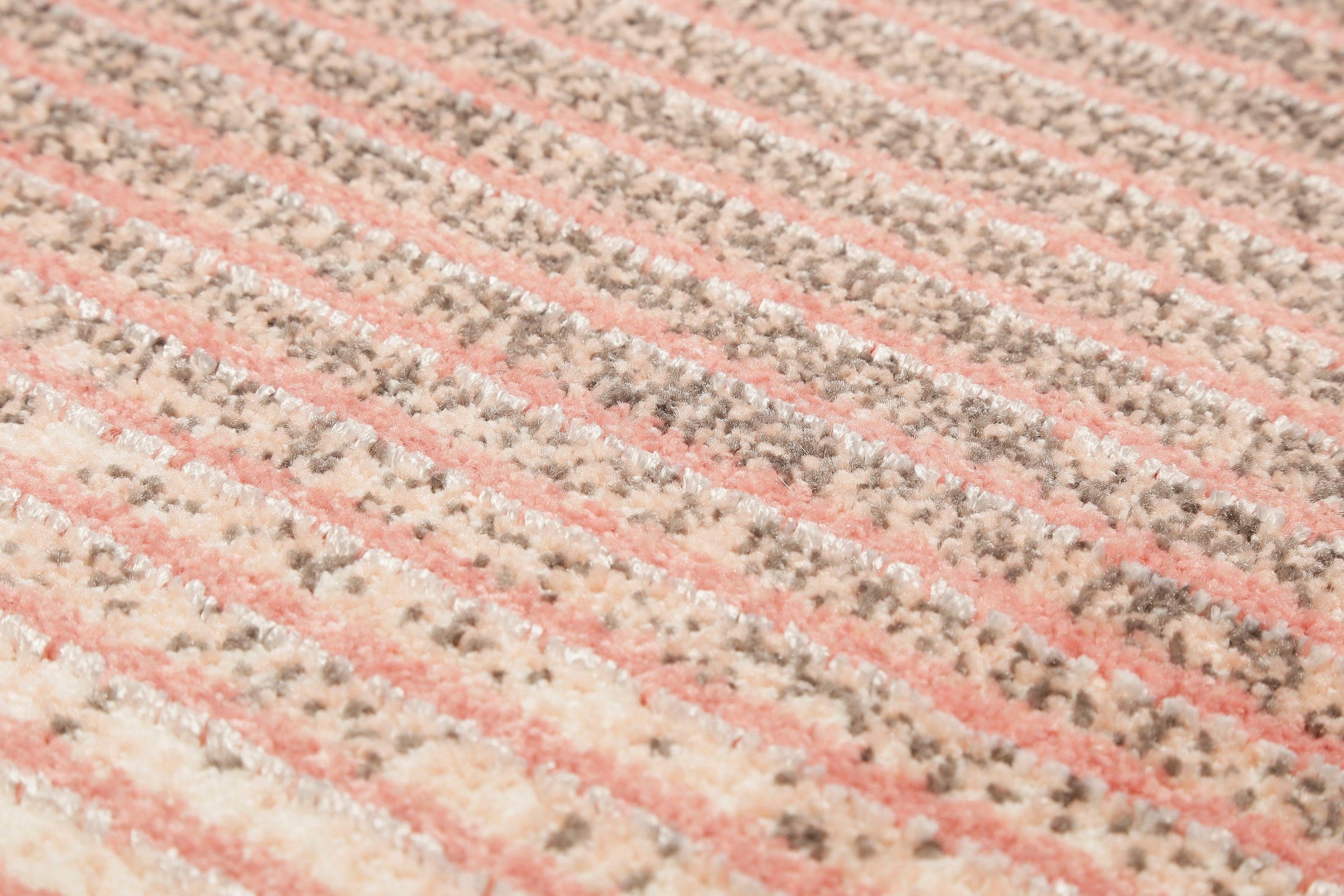 Wecon home Teppich »Velvet Flow« rechteckig 13 mm Höhe Kurzflor, Wohnzimmer