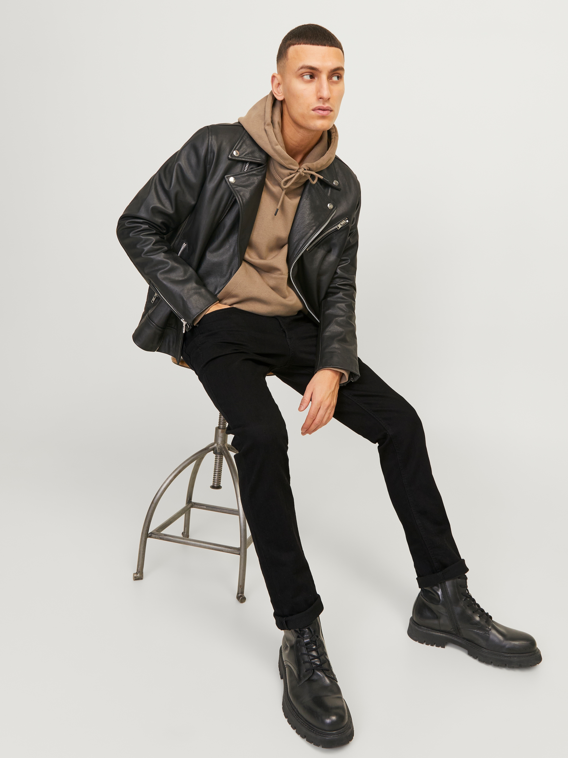 Jack & Jones »JJIGLENN  Slim-Fit mit Stretch und praktischer 5-Pocket-Form« Baumwollmischung, slim fit