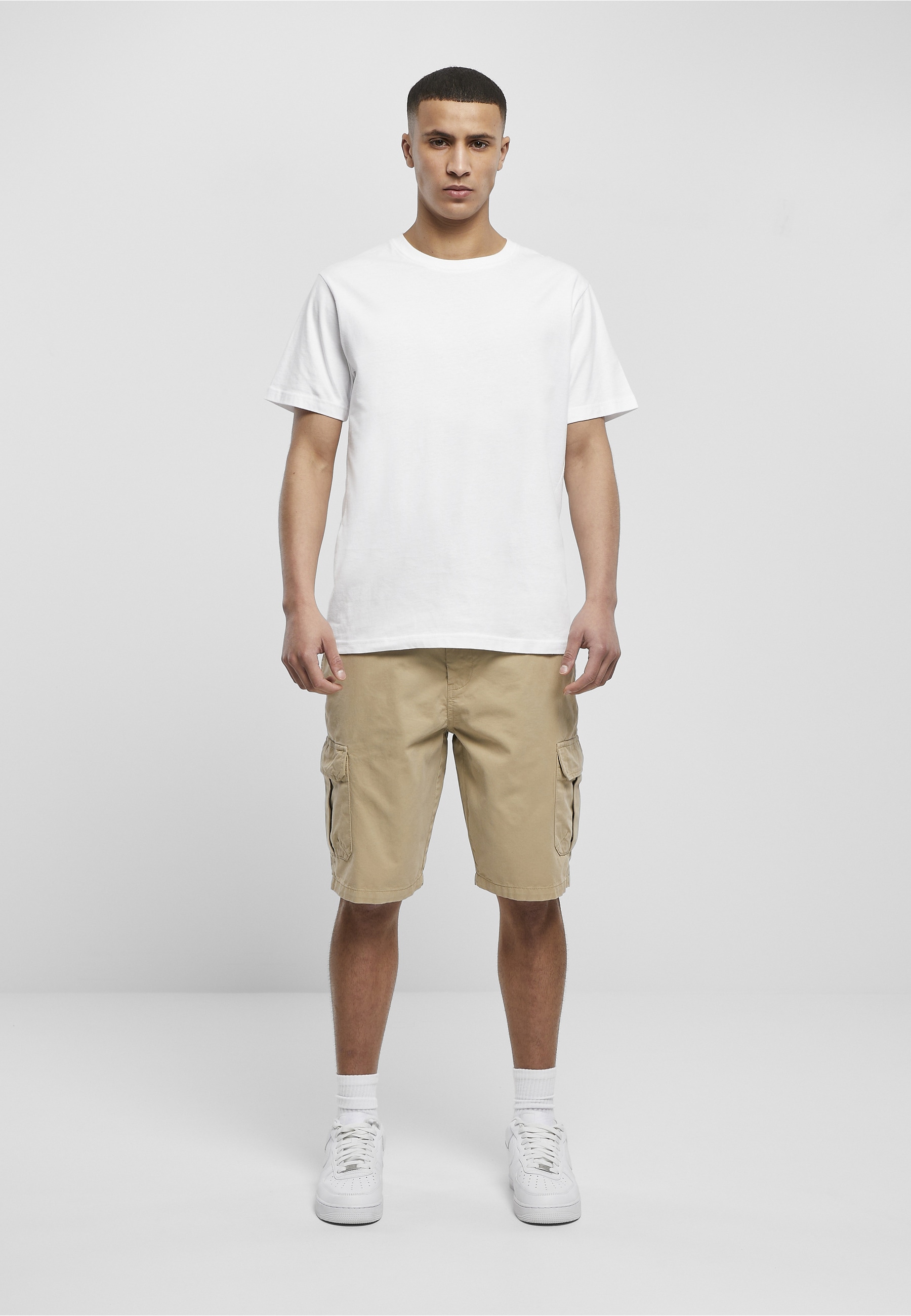 URBAN CLASSICS Stoffhose »Urban Classics Herren Big Cargo Bermuda«