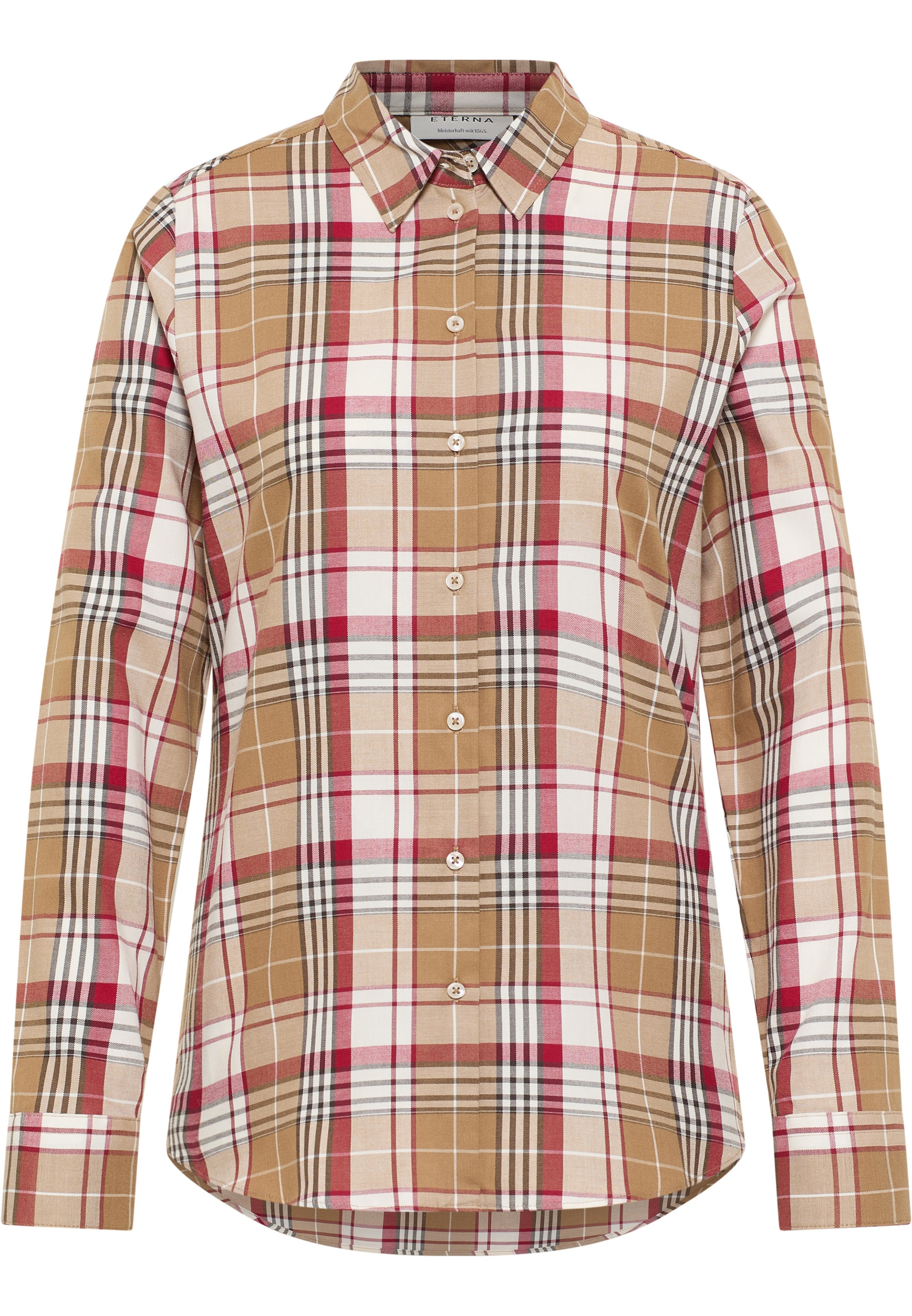 Eterna Hemdbluse »REGULAR FIT« EASY IRON (bügelleicht)