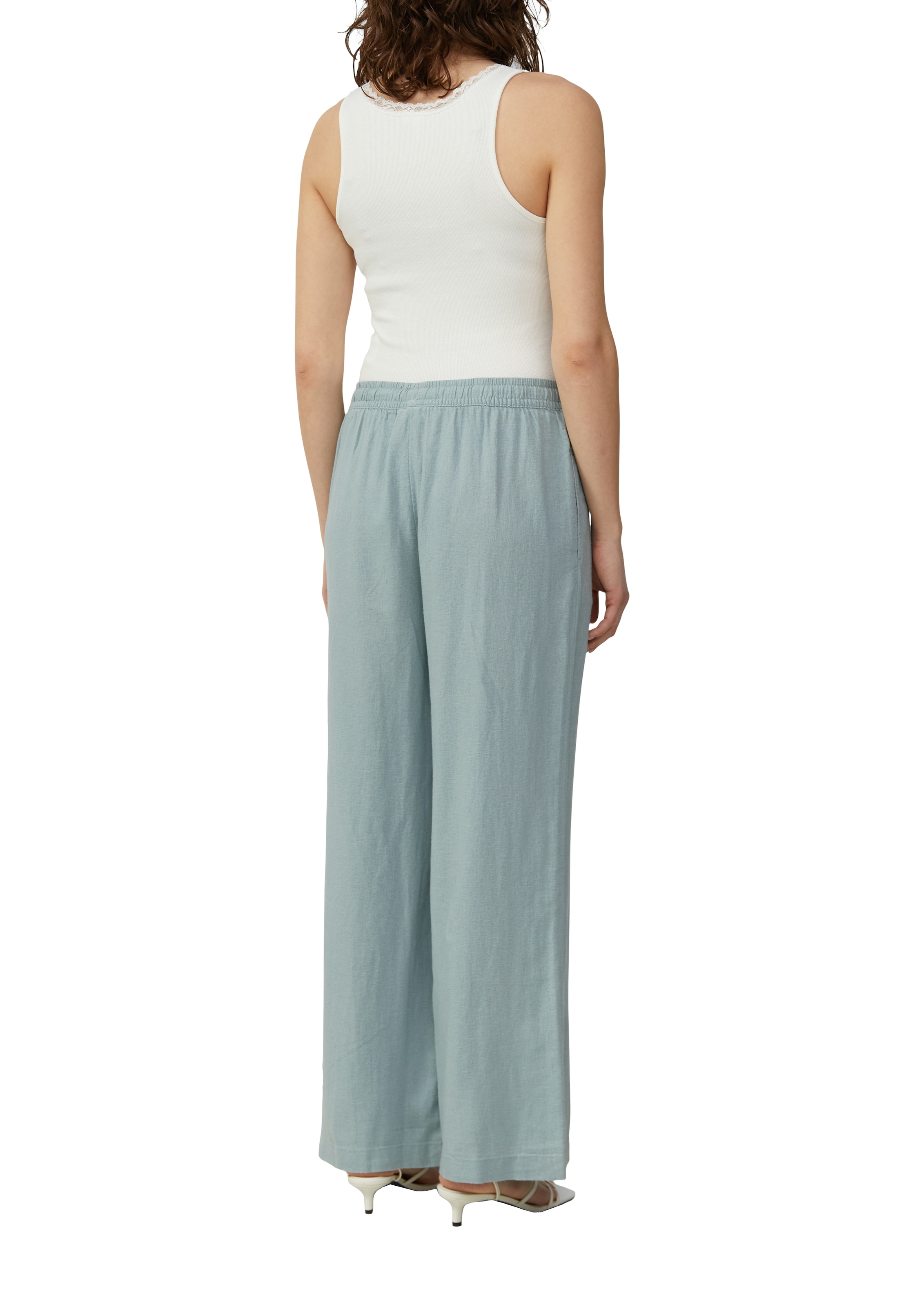 QS Leinenhose  Sommerhose mit Gummizug