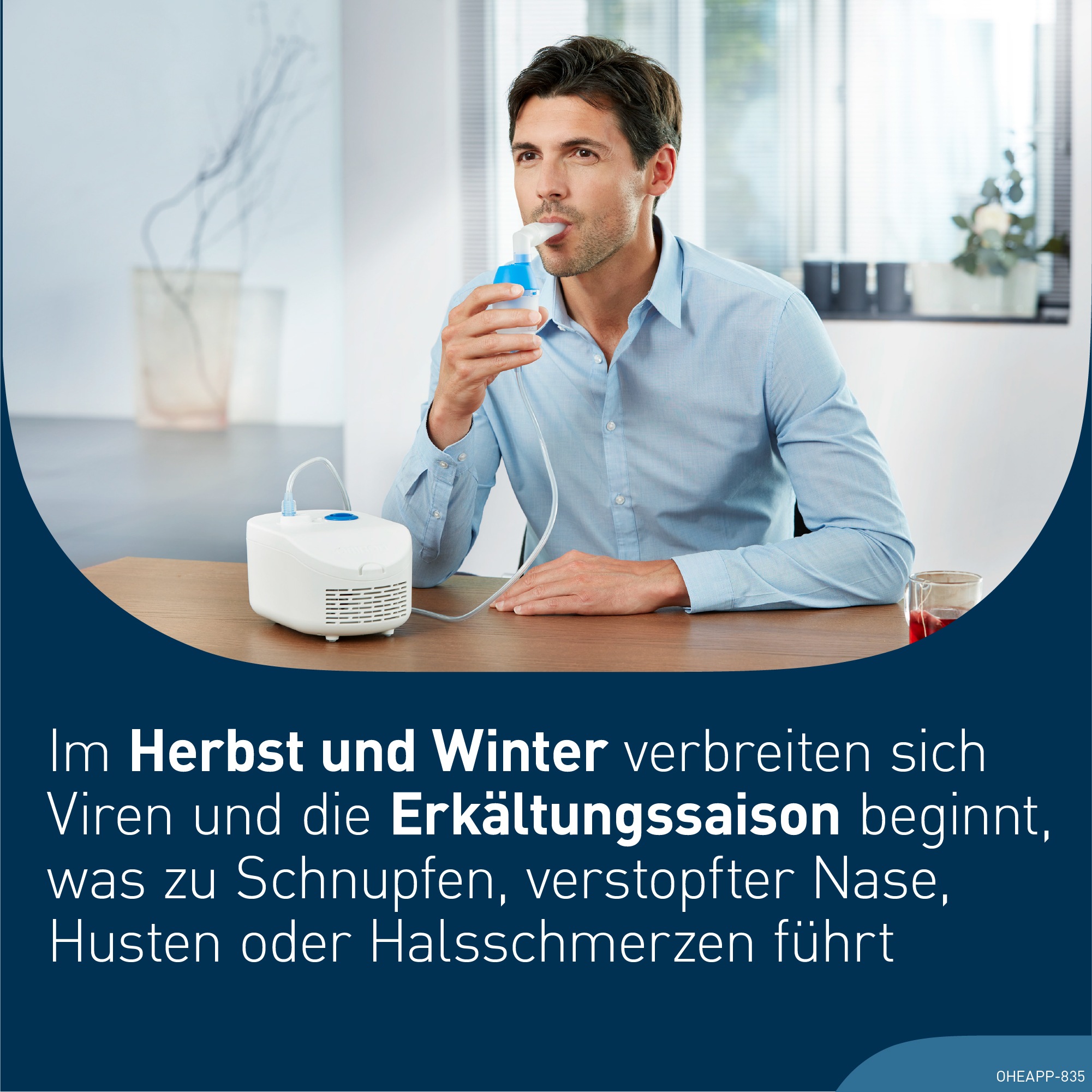 Omron Inhalationsgerät »X102 Total« mit Nasendusche