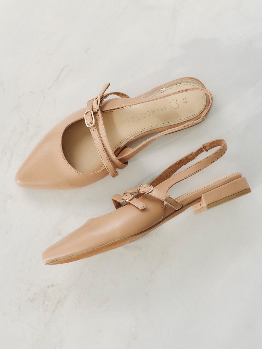 MARCO TOZZI Slingpumps  , Businessschuh, Abendschuh, mit komfortabler Feel Me-Ausstattung