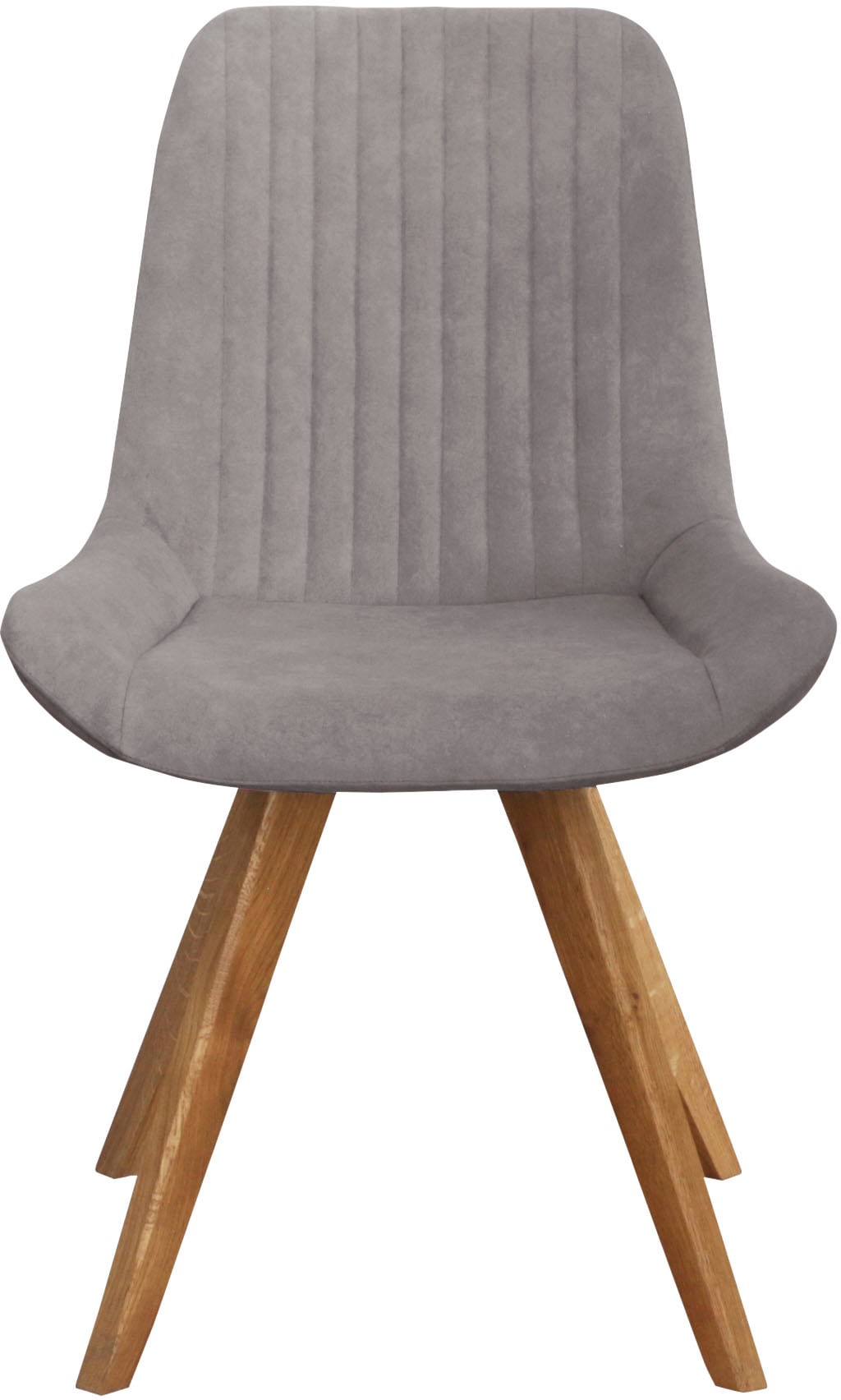 Home affaire Schalenstuhl »Bratislava« (Set) 2 Stk.Gestell Eiche massiv geö günstig online kaufen