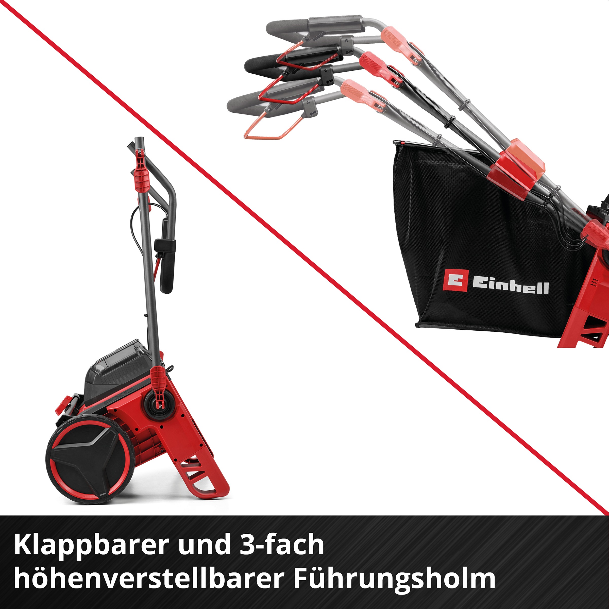 Einhell Laubsammler »GE-GC 18/55 Li E-Solo« 1 Stk. tlg. ohne Akku und Ladegerät