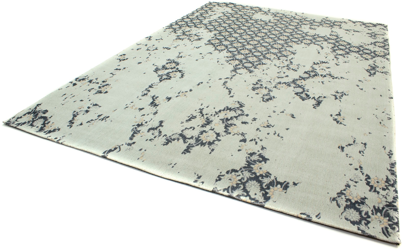 morgenland Teppich »VINTAGE COMET«, rechteckig, 6 mm Höhe, Kurzflor, Viskose, Shabby, Wohnzimmer