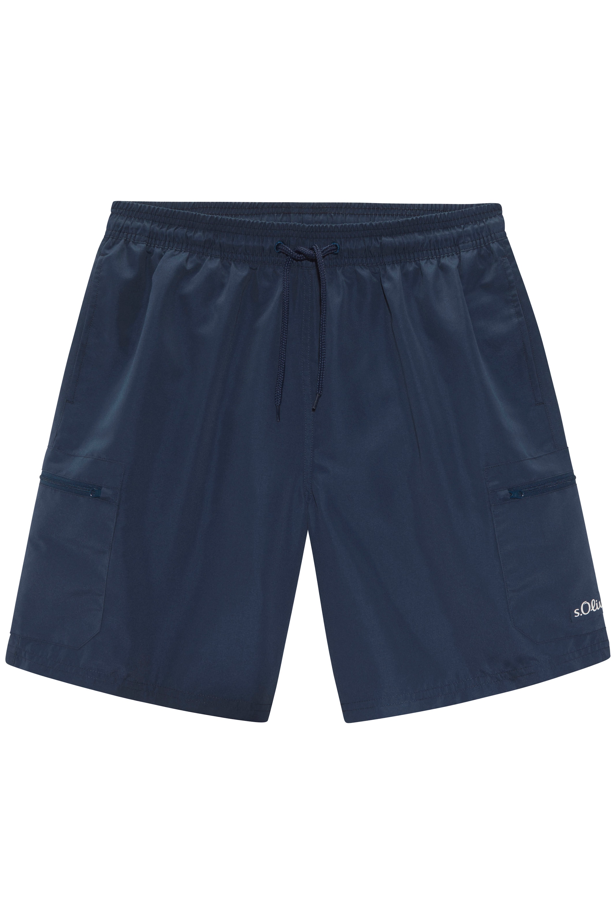 s.Oliver Badeshorts »Malcom«, uni im Cargo-Stil