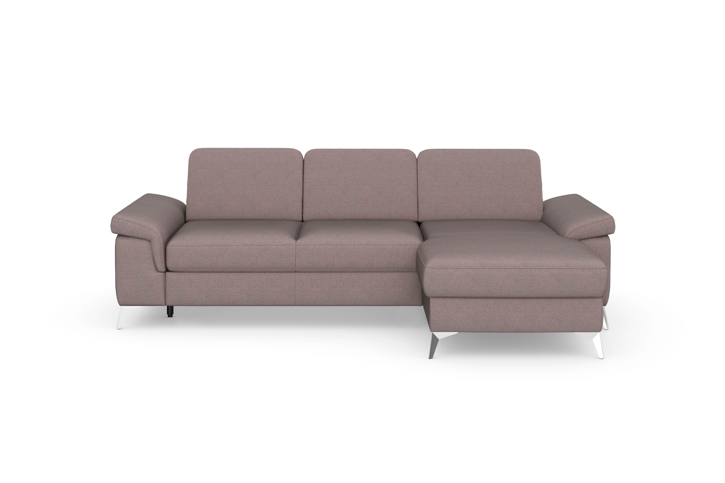 sit&more Ecksofa "Padua L-Form", inklusive Sitztiefenverstellung, Armteilfu günstig online kaufen