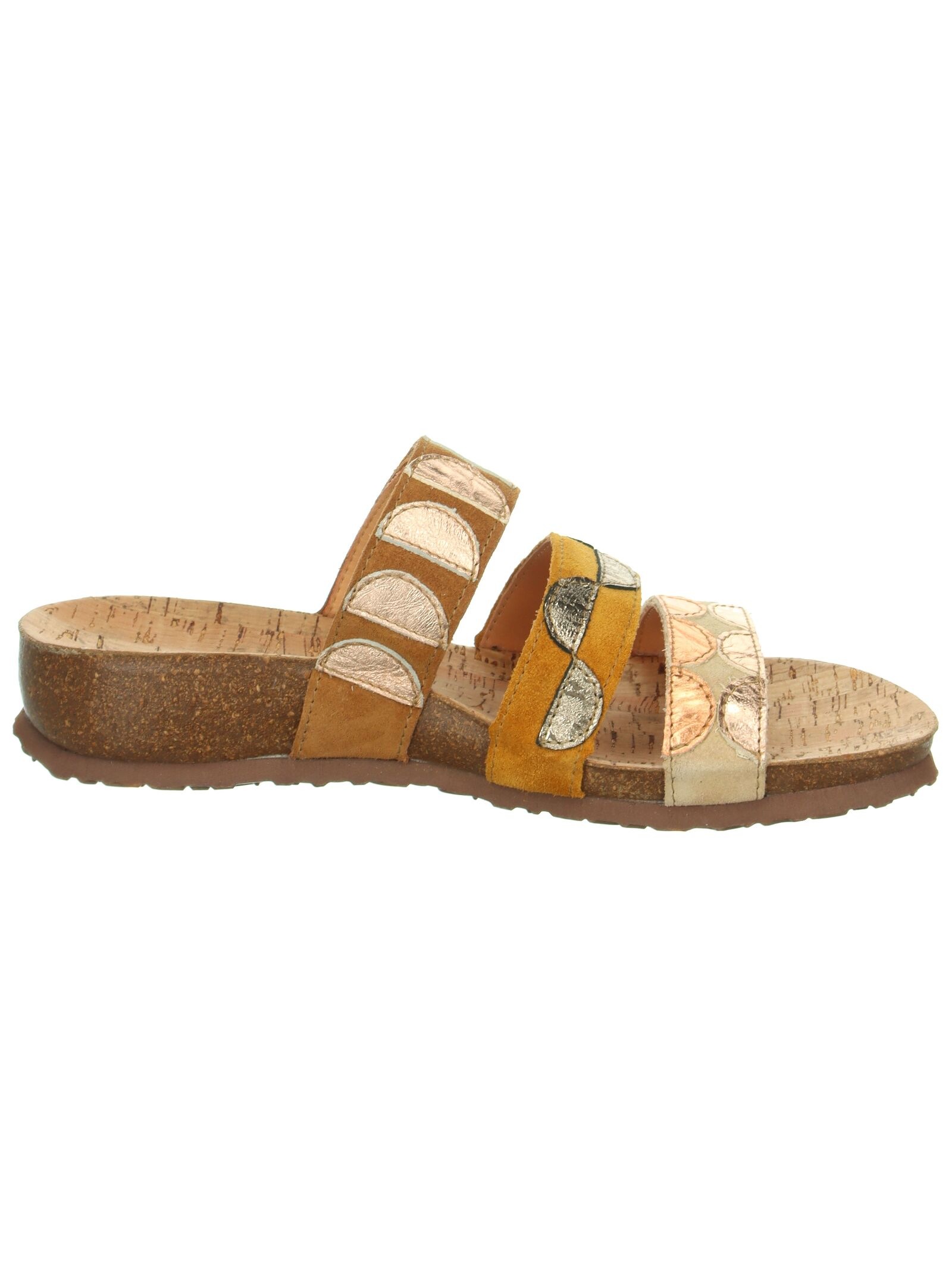 Think! Pantolette »Think! Pantoletten Veloursleder«