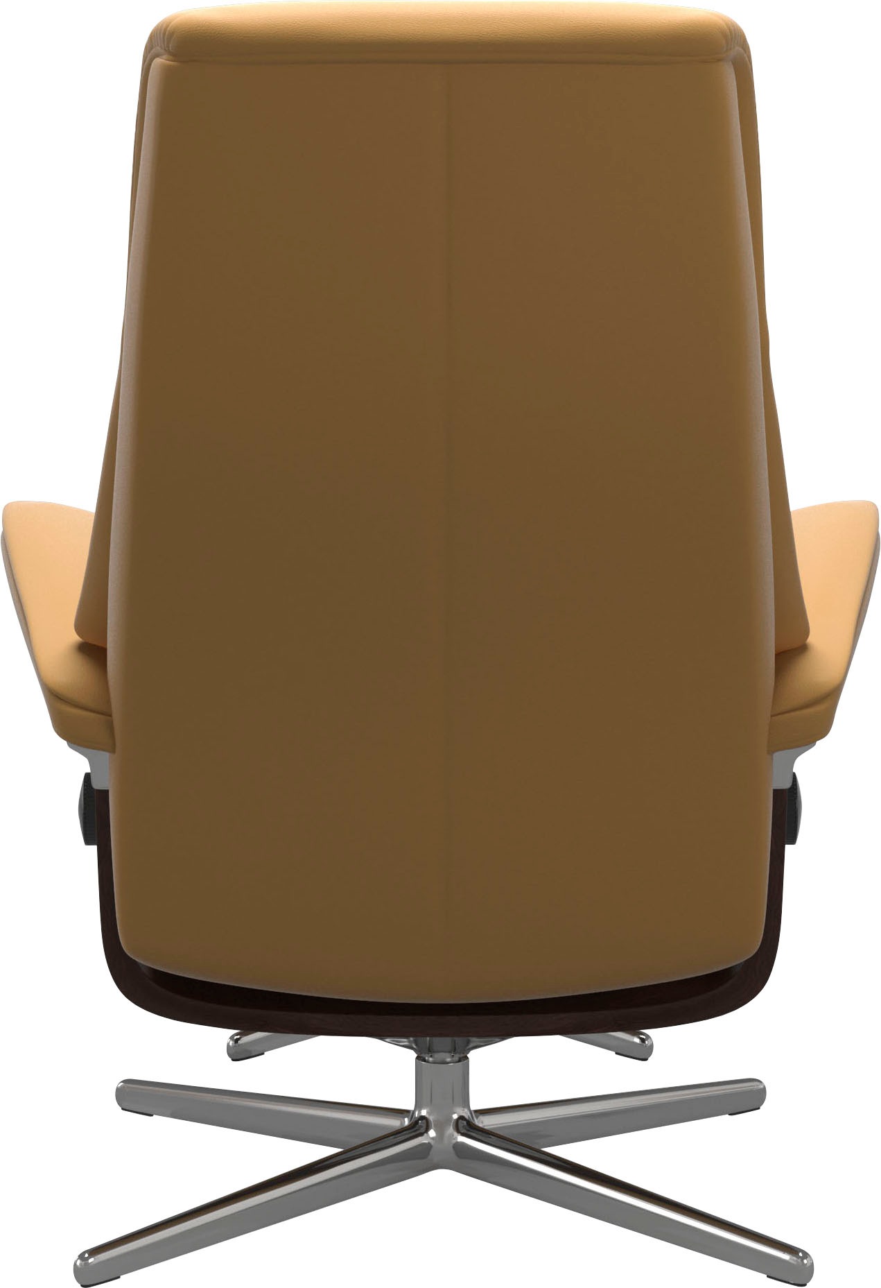 Stressless® Fußhocker »View«, mit Cross Base, Größe S, M & L, Holzakzent Braun