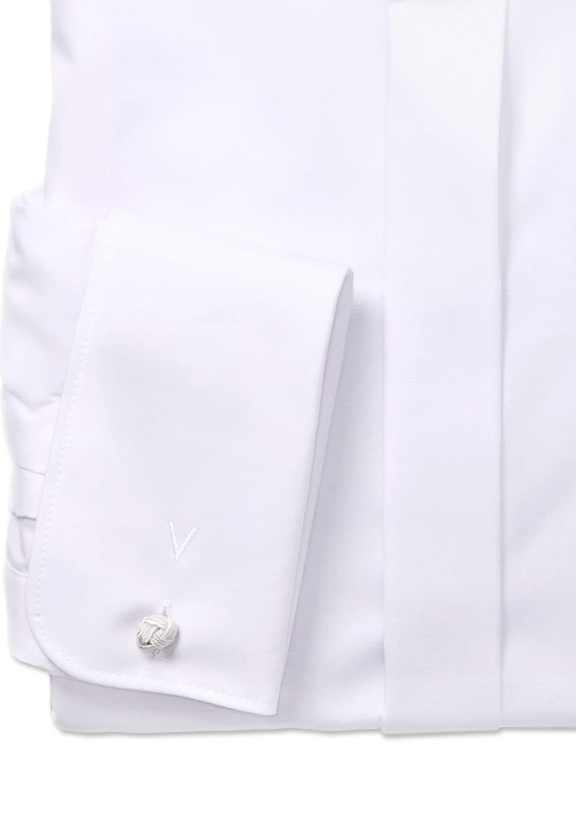 MARVELIS Langarmhemd Umschlagmanschette, New-Kentkragen, modern fit, bügelfrei