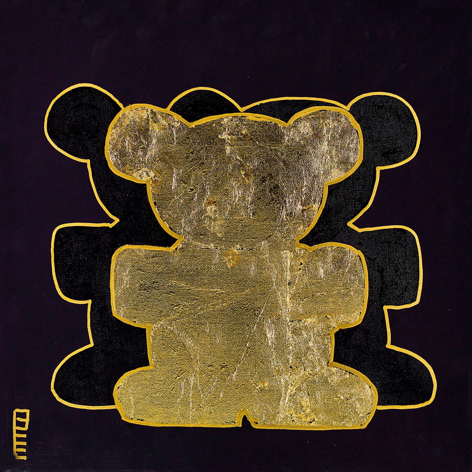 queence Leinwandbild »Bears III«, Bär-Bären-Kunst, (1 St.), Premium-Leinwan günstig online kaufen