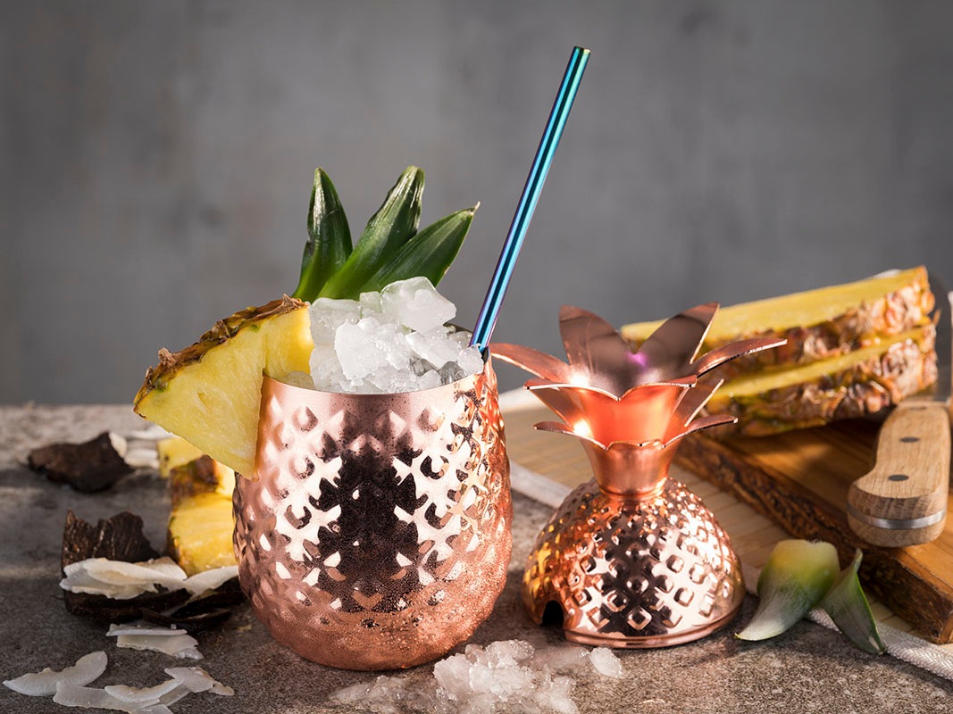 Buddy's Becher »Pineapple«, (1 tlg.), 500 ml