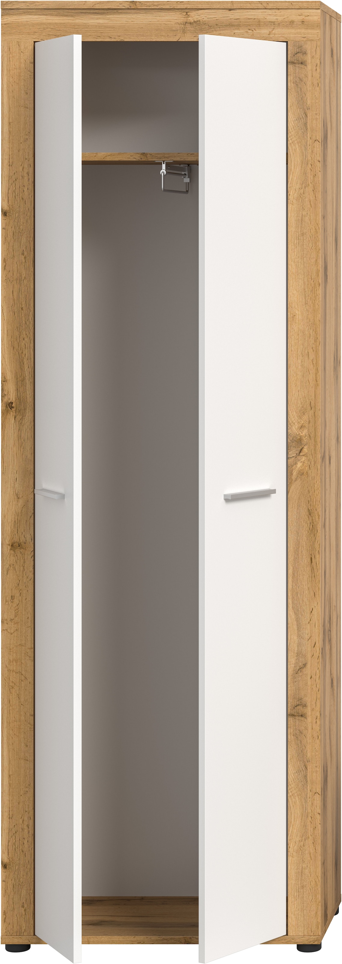 INOSIGN Garderobenschrank »Aosta«, (1 St.), Garderobenschrank, Höhe 191 cm, Garderobe, Flur, Schrank