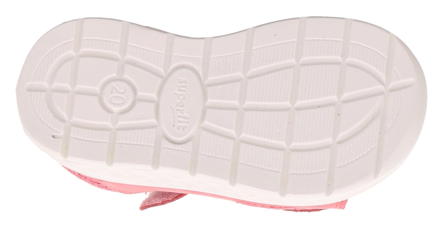 Superfit Sandale »LAGOON WMS: mittel«, Sandalette mit Klett und Lederfutter, Größenschablone zum Download
