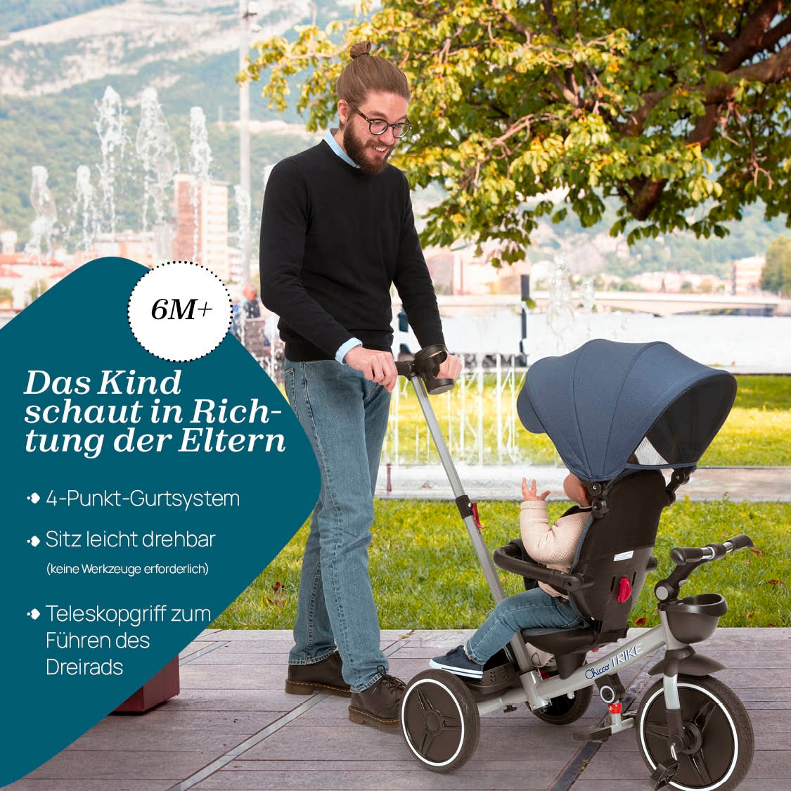 Chicco Dreirad »TOY Trike 4 in 1«