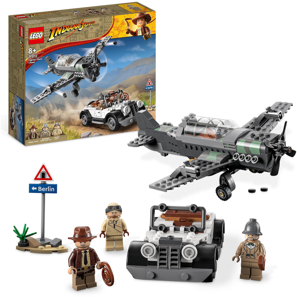 LEGO® Konstruktionsspielsteine »Flucht vor dem Jagdflugzeug (77012), LEGO® Indiana Jones«, (387 St.)