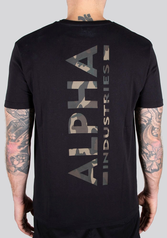 Alpha Industries Rundhalsshirt »Back Tee Camo Print« jetzt bestellen