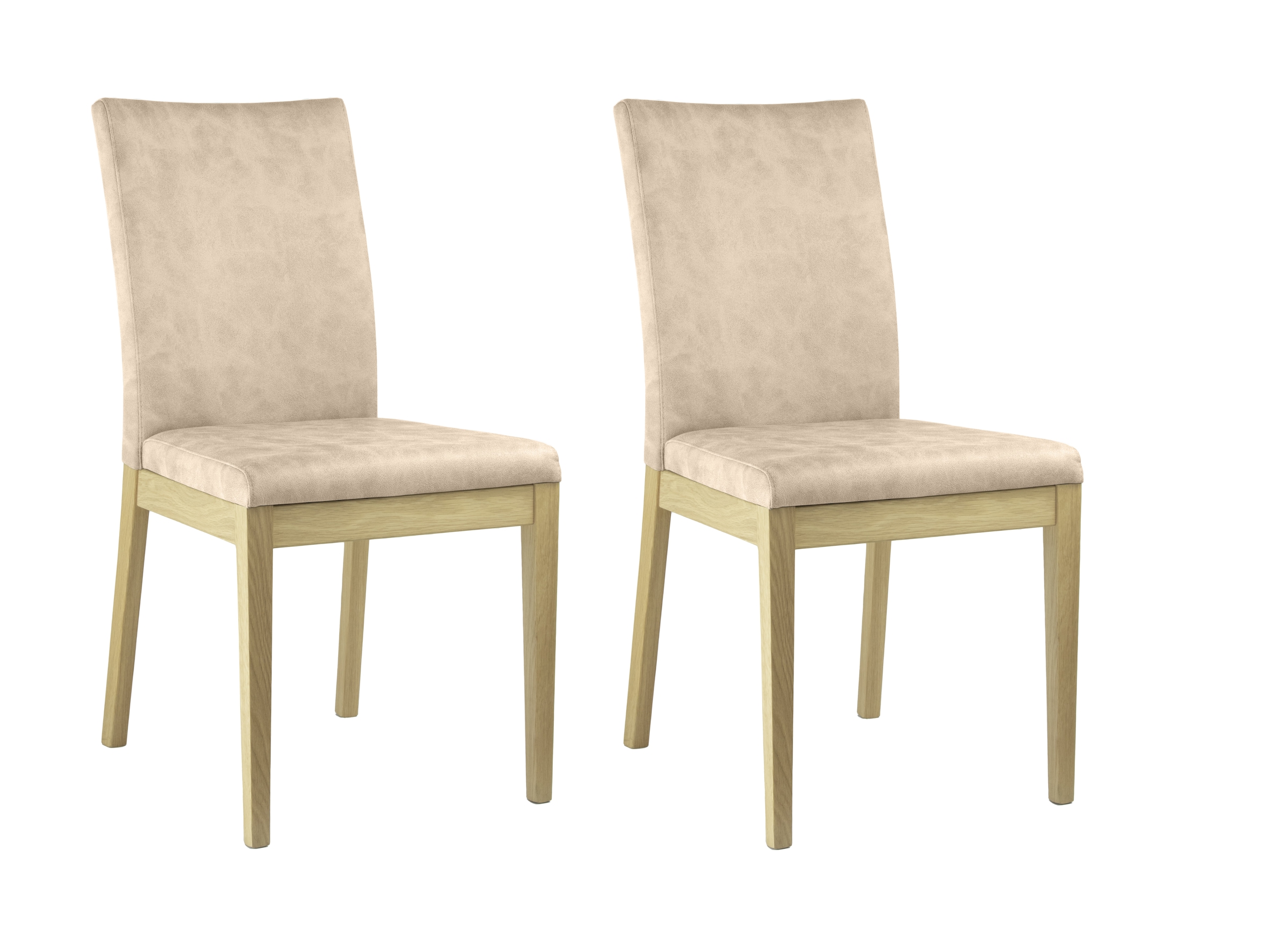 Home affaire 4-Fußstuhl »Dendres« (Set) 2 Stk. Microfaser Sitz und Ruecken günstig online kaufen