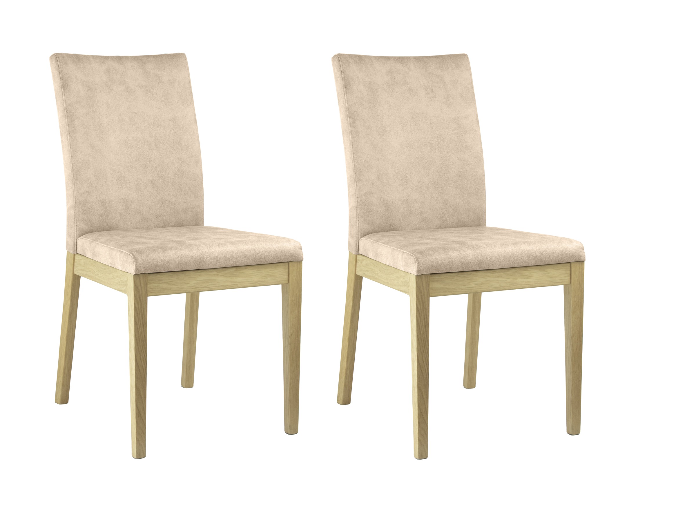 Home affaire 4-Fußstuhl »Dendres« (Set) 2 Stk.Sitz und Ruecken gepolstert günstig online kaufen