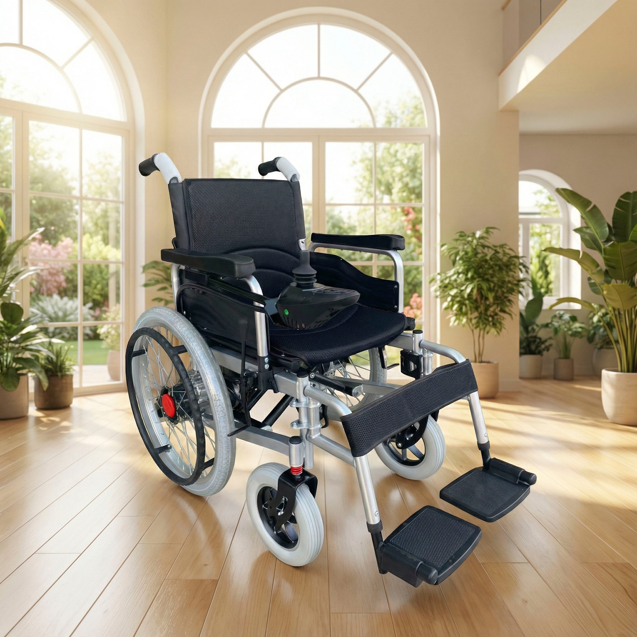 ECONELO Elektromobil »E-Rollstuhl Faltbar 250Wx2« 6 km/h