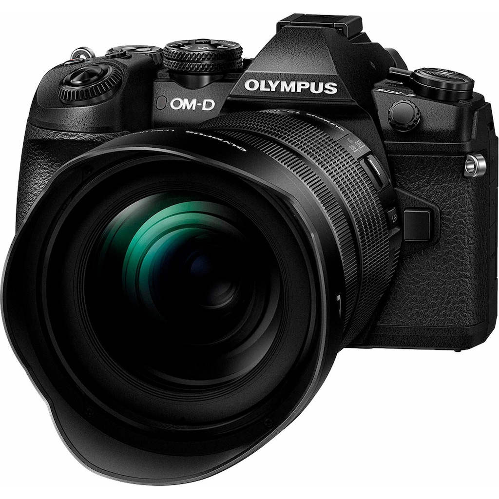 Olympus Systemkamera »OM-D  E-M1 Mark II«, M.ZUIKO DIGITAL ED 12-100 1:4.0 IS PRO, 21,8 MP, WLAN (Wi-Fi), HDR-Aufnahme, Gesichtserkennung