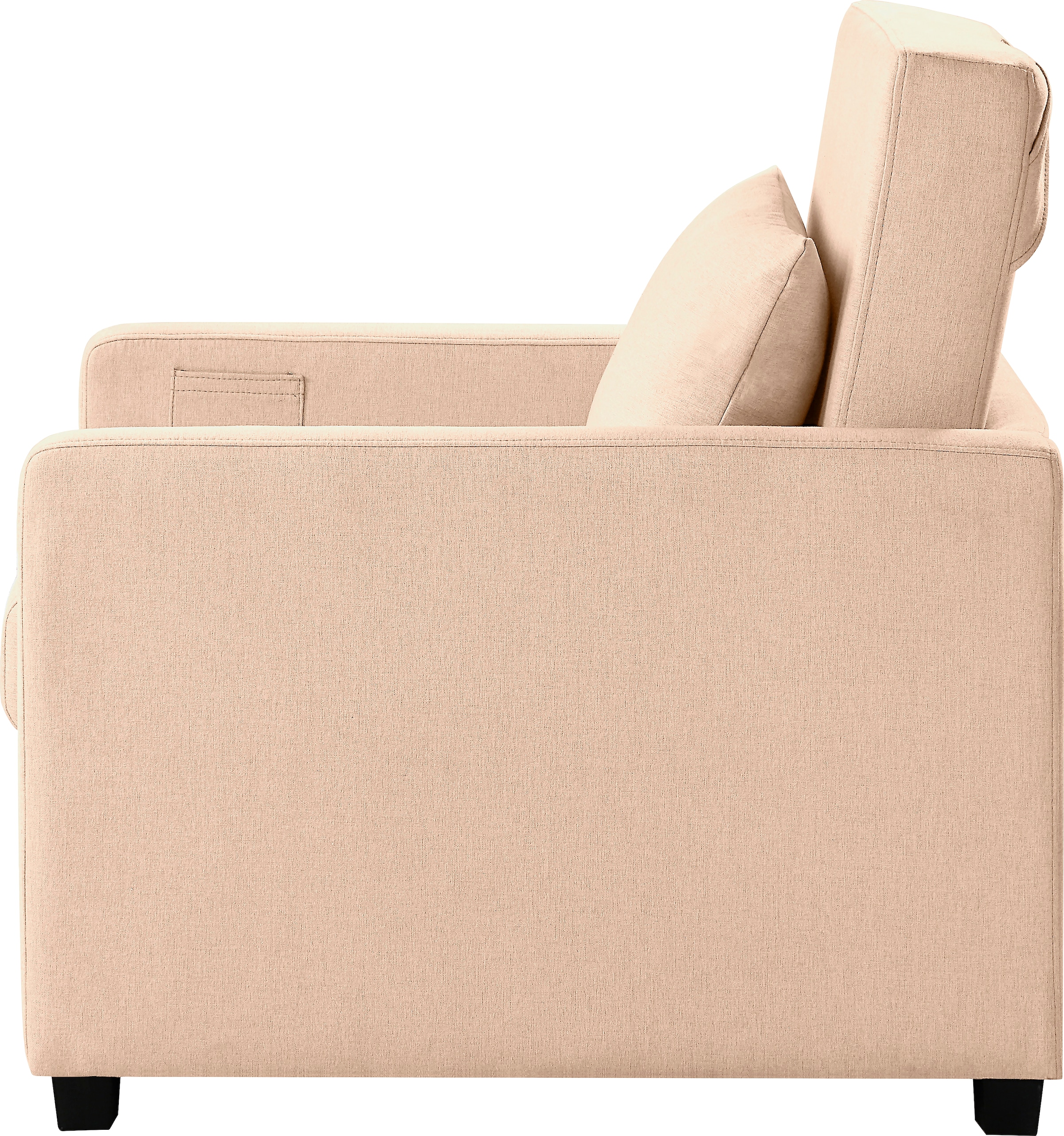 ATLANTIC home collection Relaxsessel »Jerry«, mit Bettfunktion, als  Gästebett und inkl. Kissen online bestellen